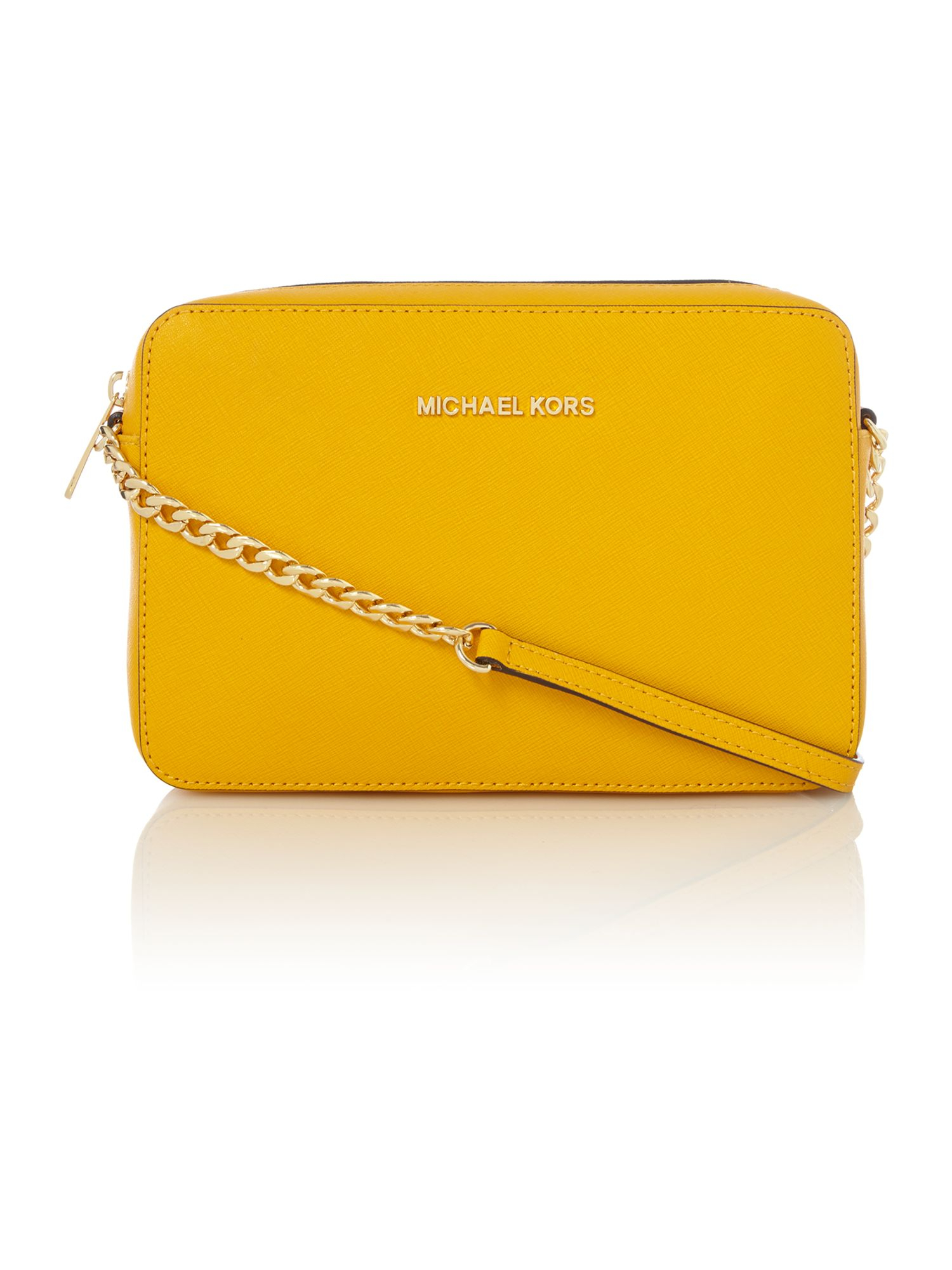 Michael Kors Yellow Handbag | semashow.com