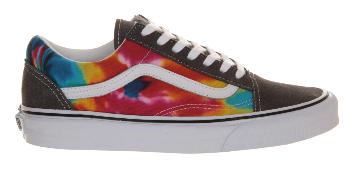 vans old skool platform grey