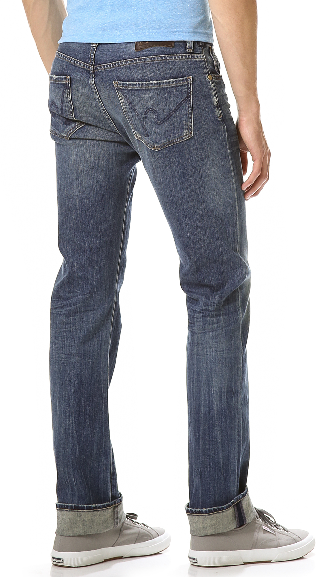 Lyst - Citizens Of Humanity Core Slim Straight Jeans in Blue for Men