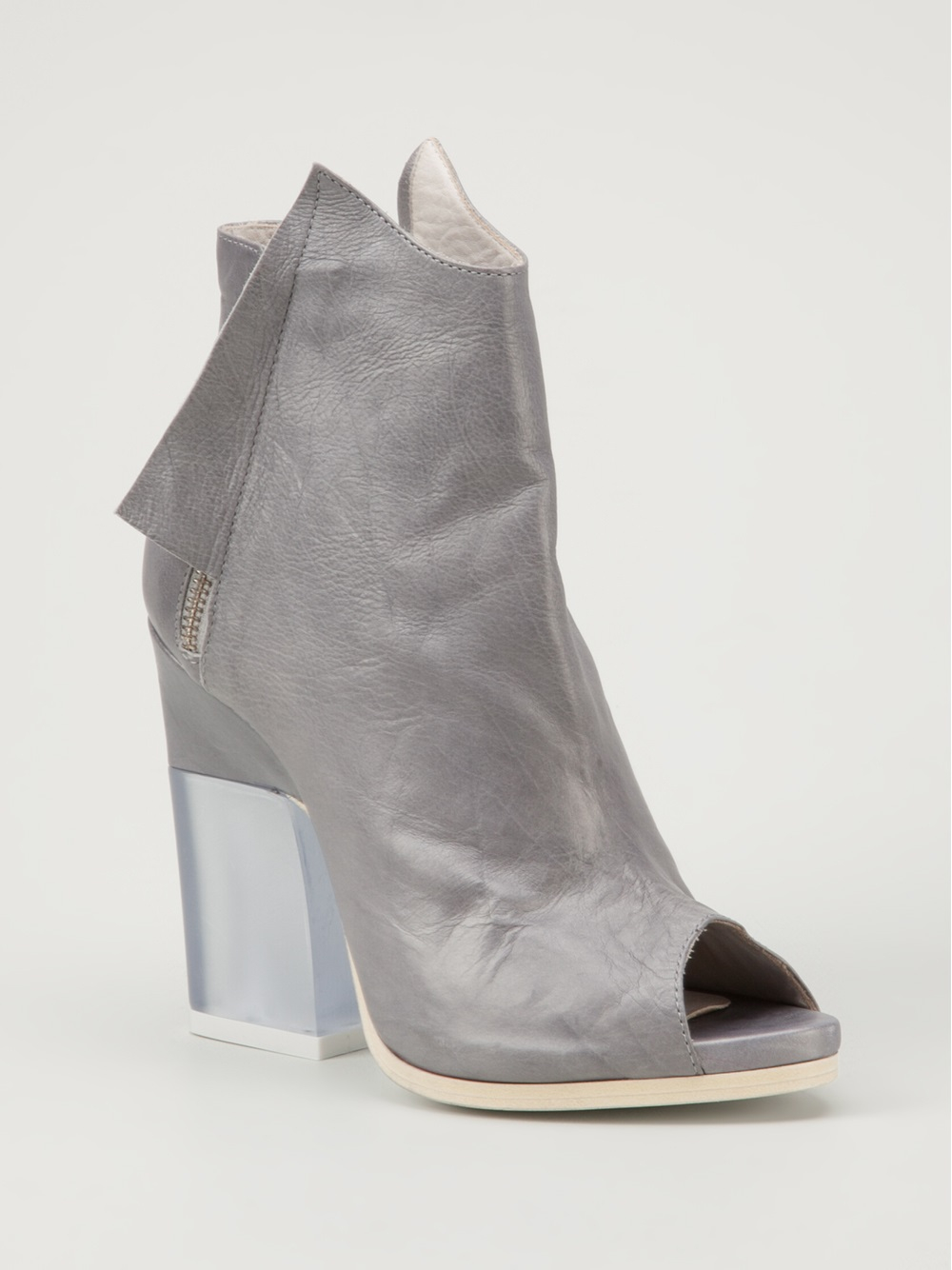 Cinzia Araia Wave Ankle Boot in Gray (grey) | Lyst