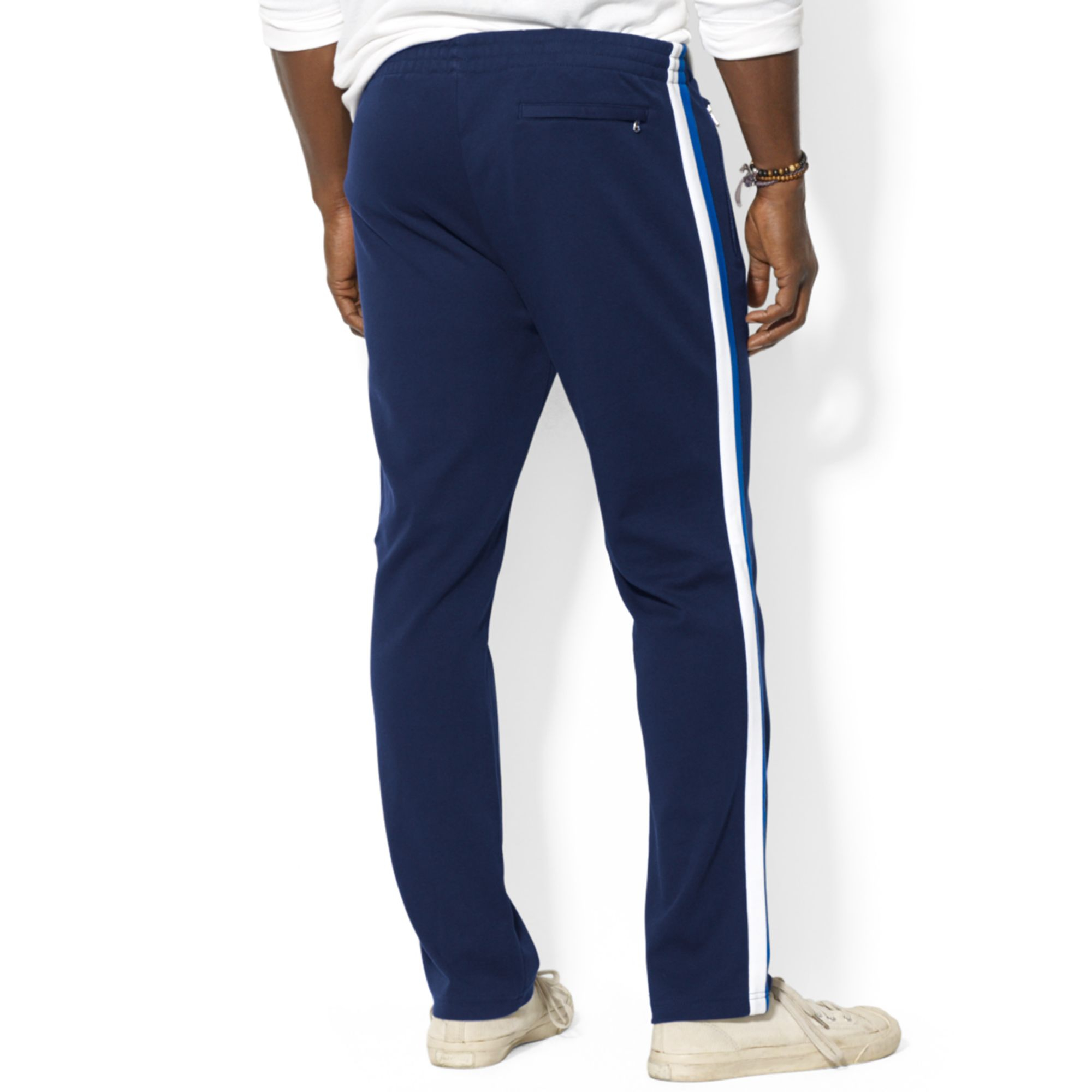 polyester cotton track pants