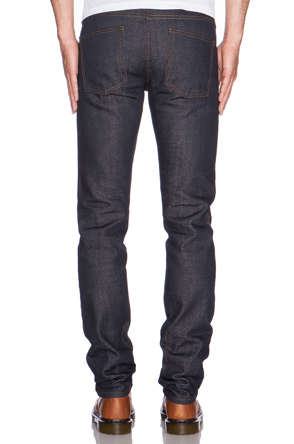 Naked & famous Super Skinny Guy Indigo in Blue for Men | Lyst