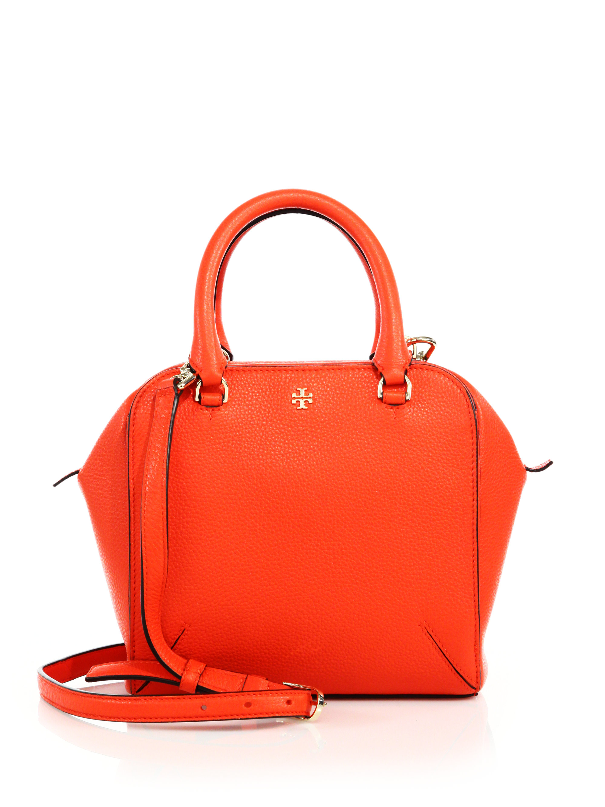 tory burch small leather satchel