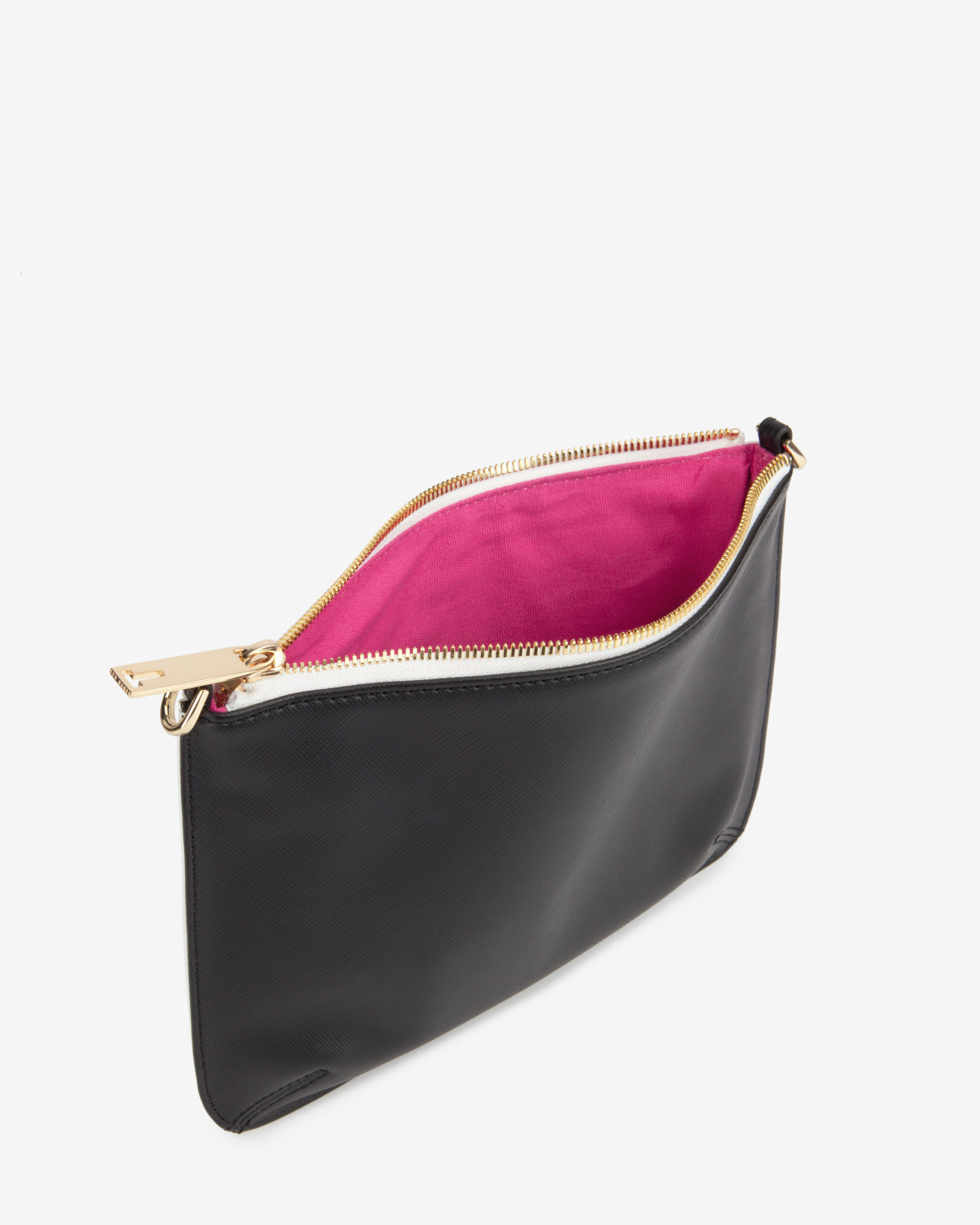 ted baker cream clutch