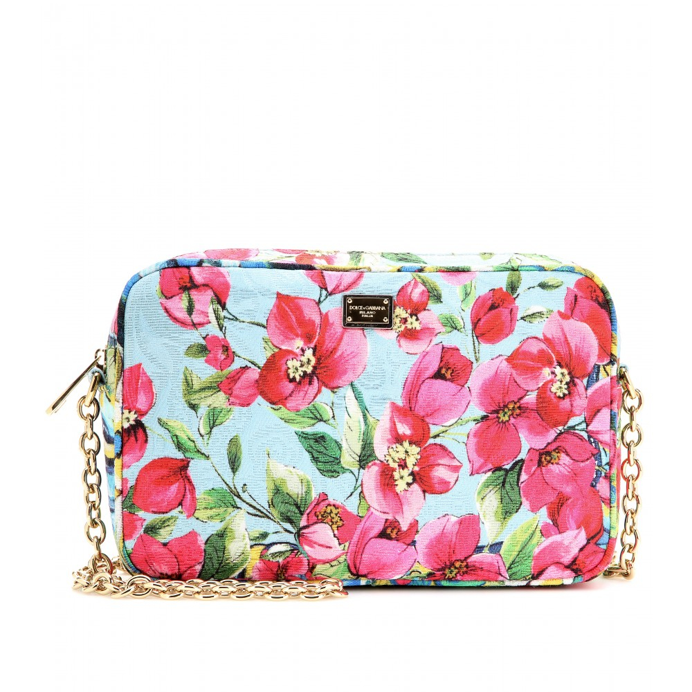 Lyst - Dolce & Gabbana Floralprint Brocade Shoulder Bag