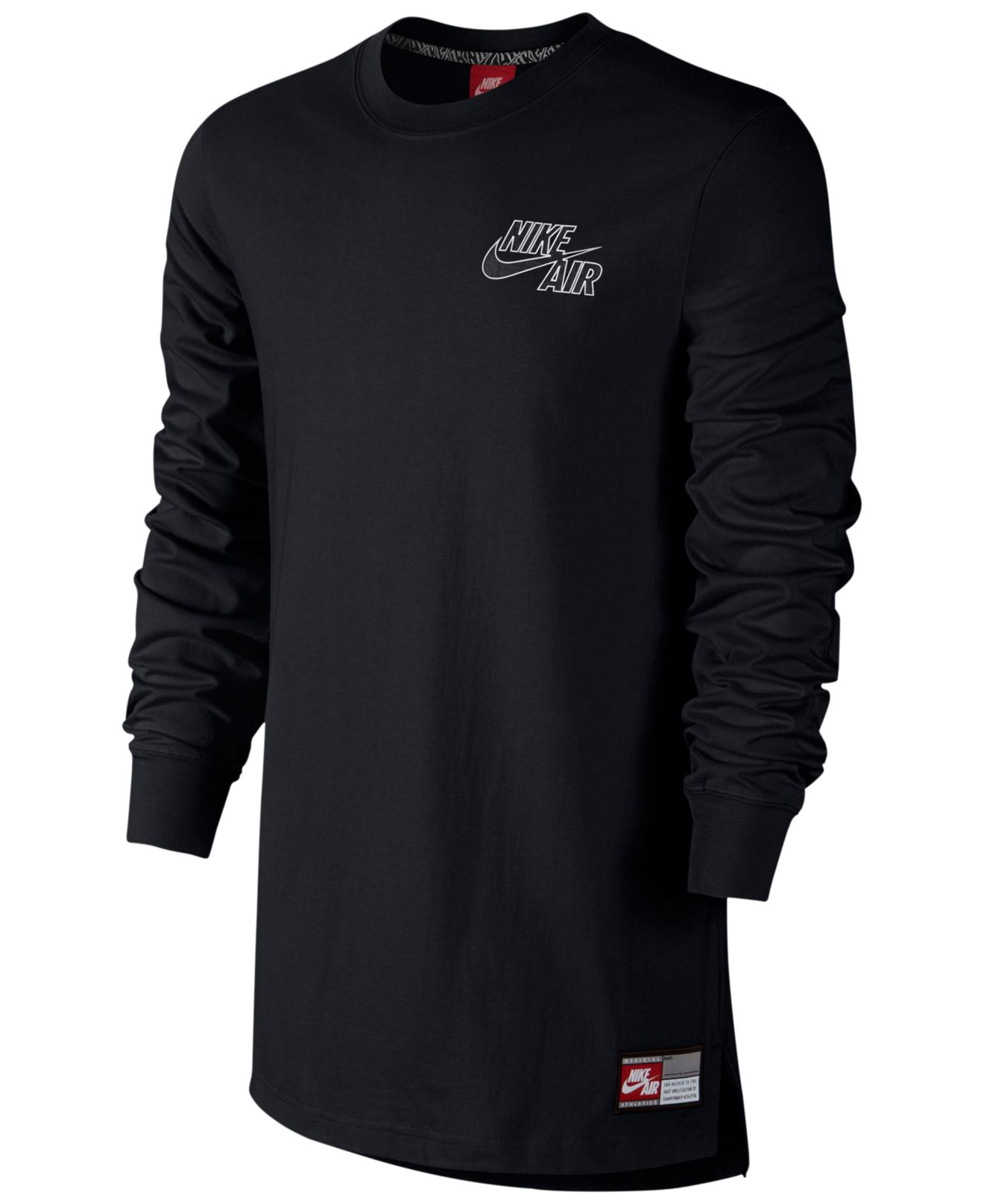 Nike Basketball Long-sleeve T-shirt in Gray for Men | Lyst