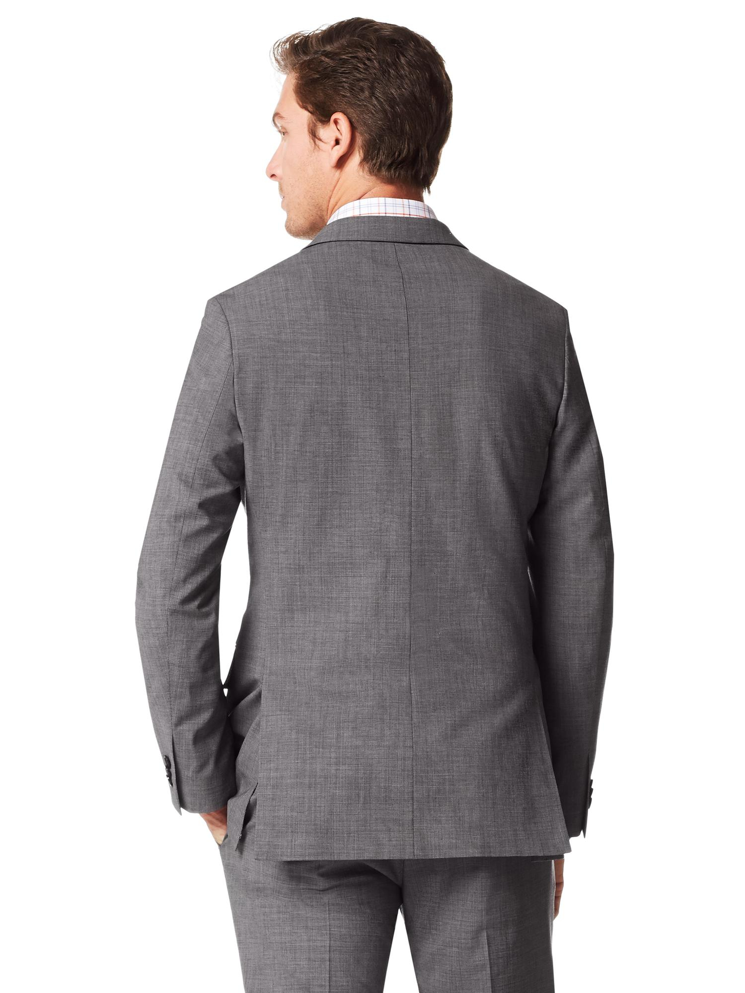 Lyst - Banana Republic Tailored-Fit Textured Grey Wool ...