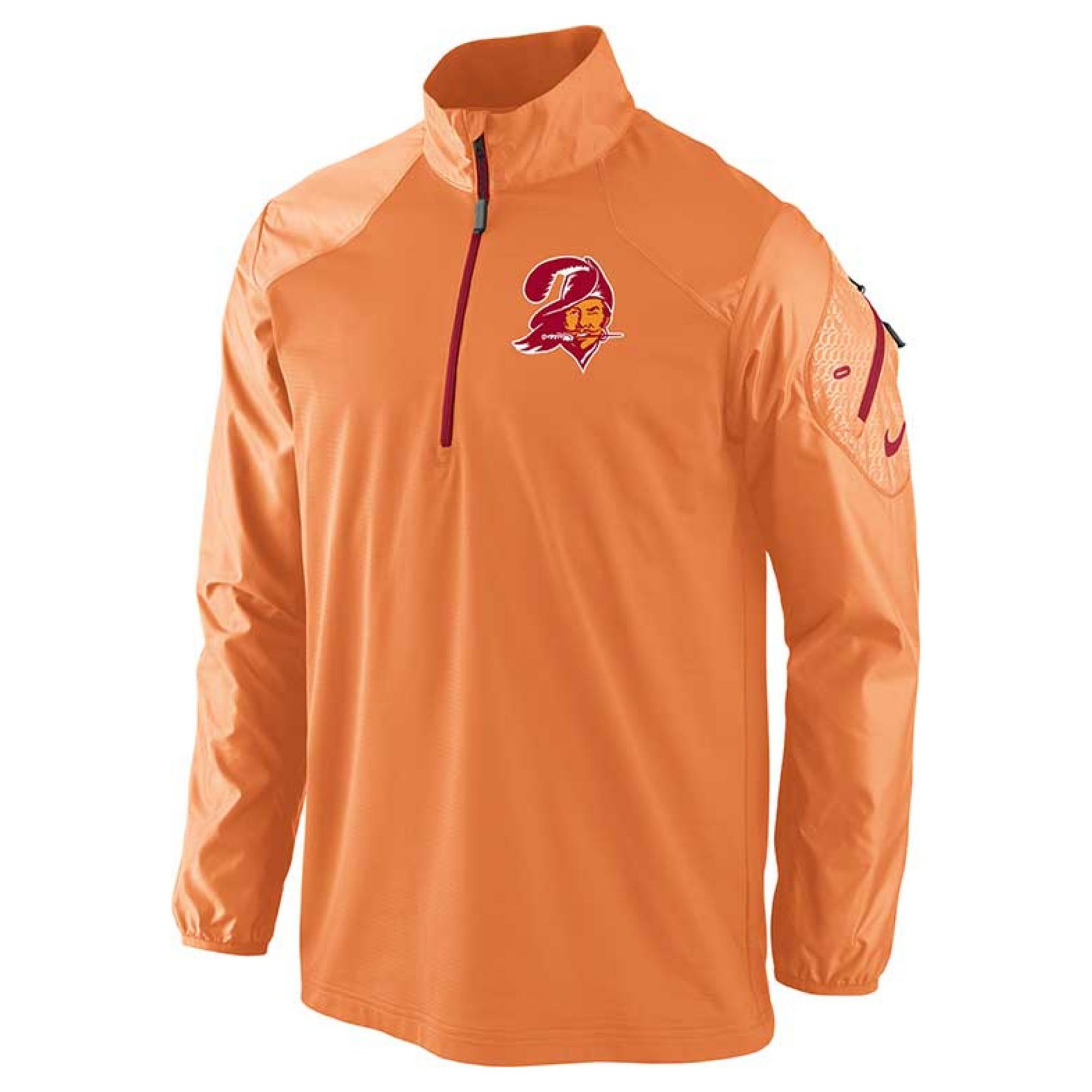 Nike Men'S Tampa Bay Buccaneers Alt Hybrid Half-Zip Jacket in Orange for Men | Lyst