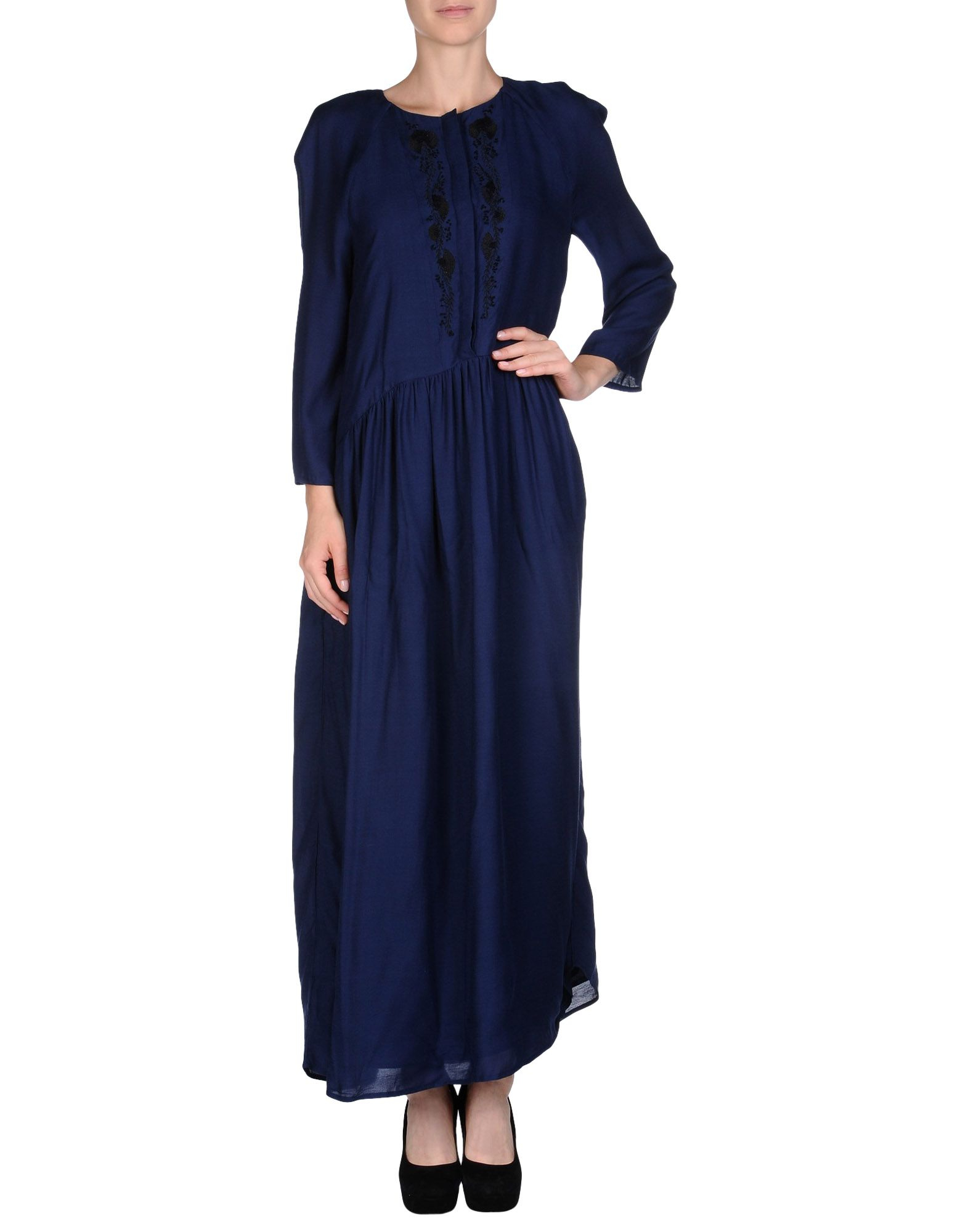 Antik Batik Long Dress in Blue (Dark blue) | Lyst