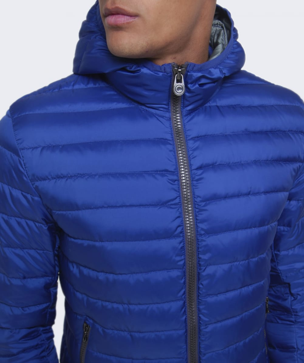 Download Lyst - Colmar Lightweight Hooded Down Jacket in Blue for Men