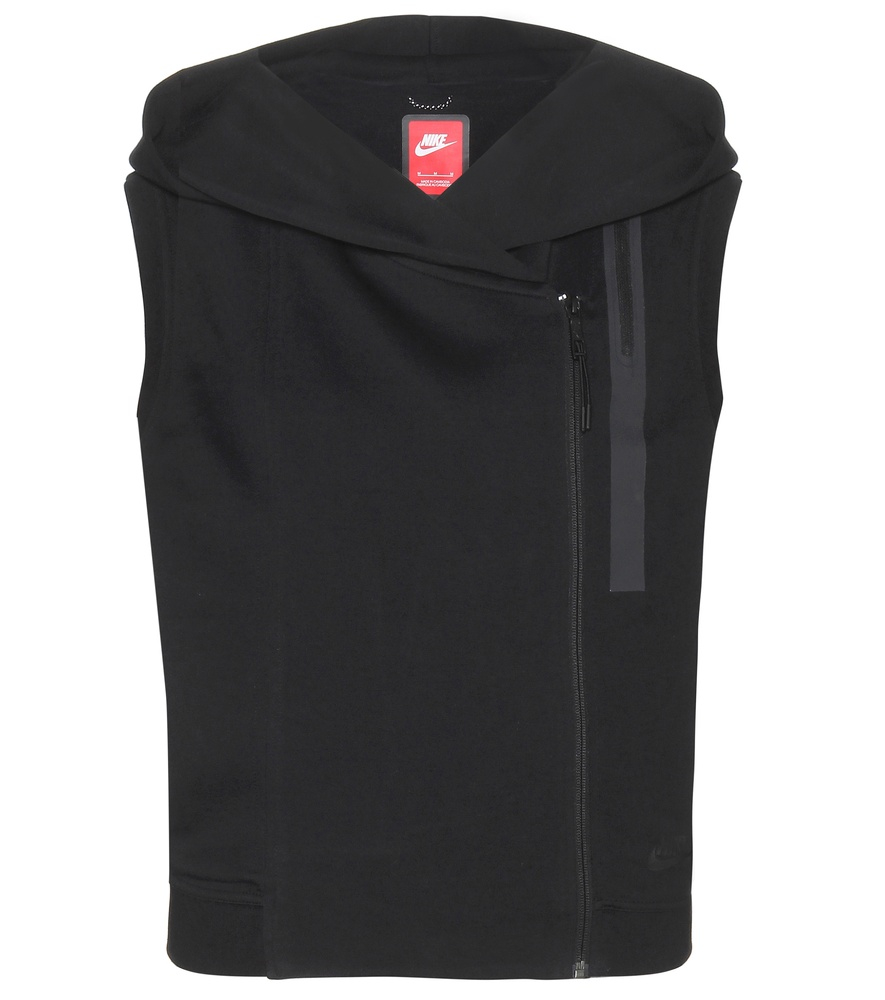 nike womens gilet black