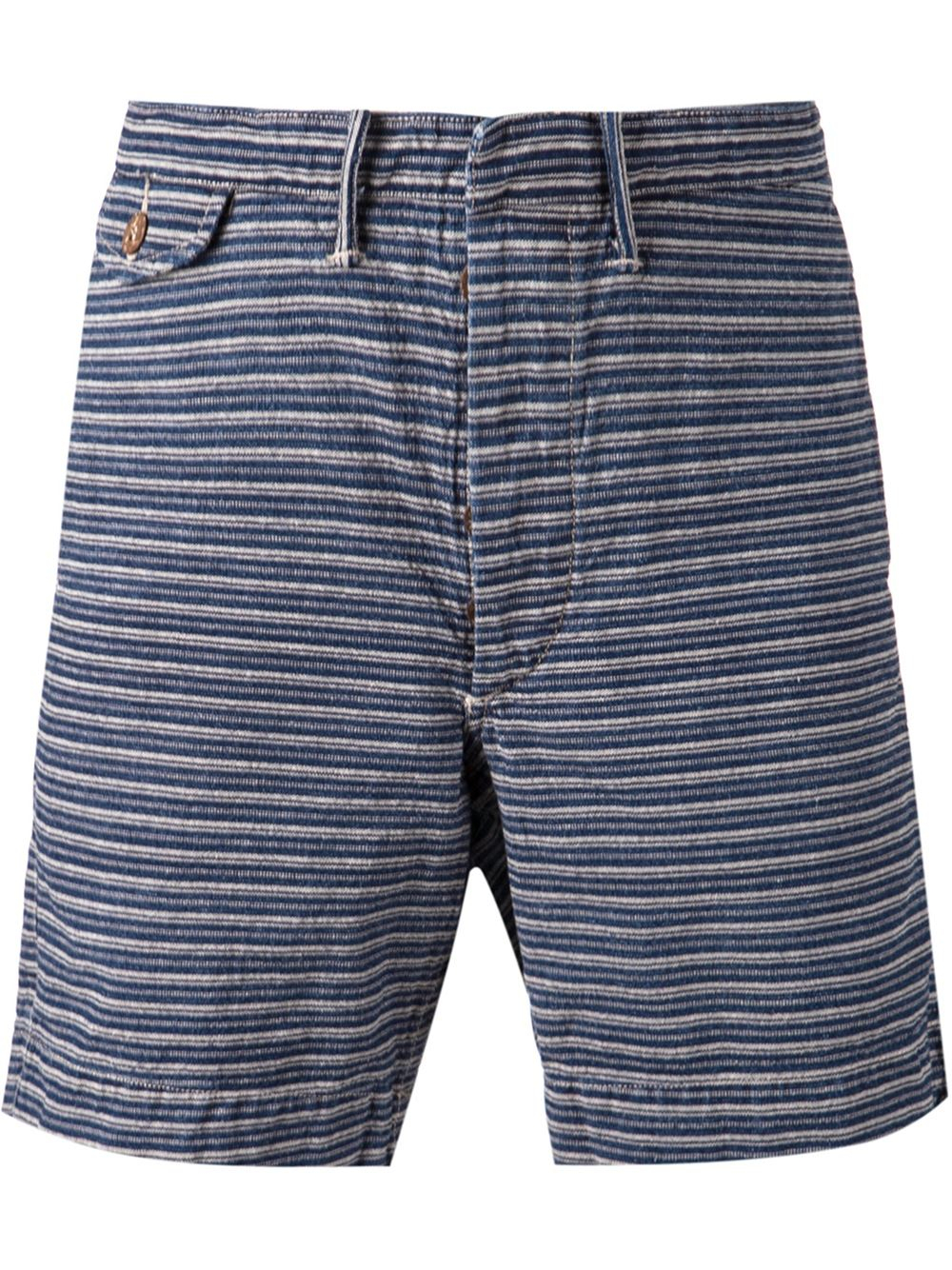 navy blue striped shorts