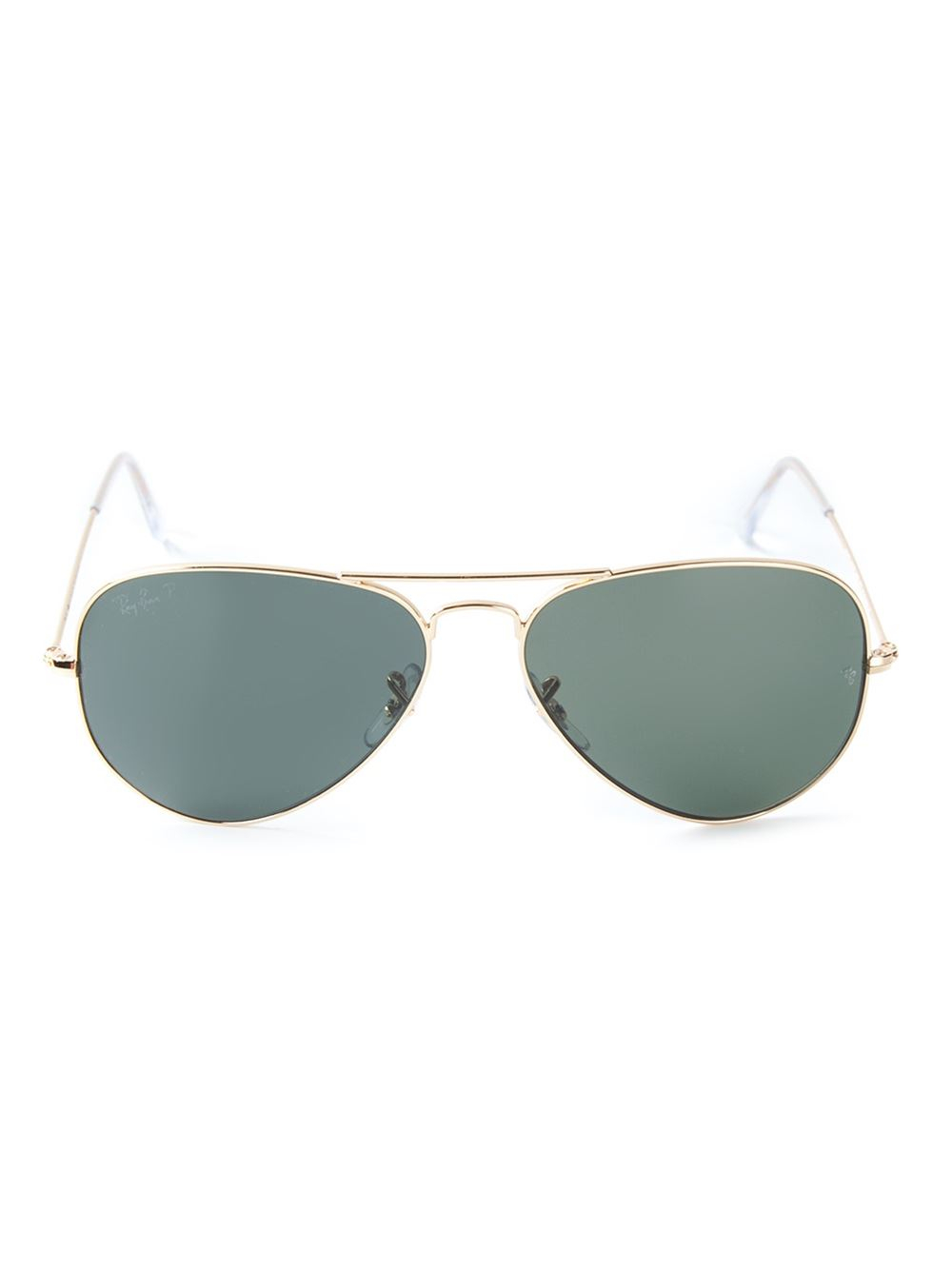 Lyst Ray Ban Aviators Solid Gold Limited Edition Sunglasses In Metallic