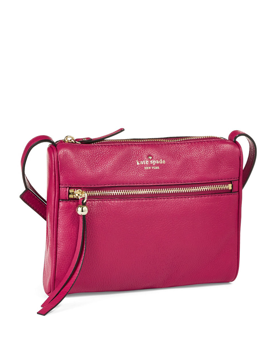 Kate Spade Charles Street Cayli Crossbody Bag in Pink (Dark Cildro Pink ...