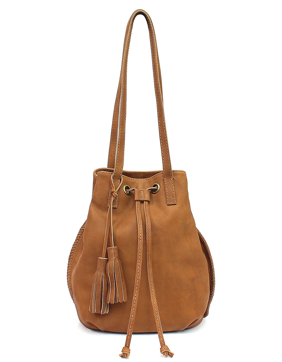 lucky brand leather backpack