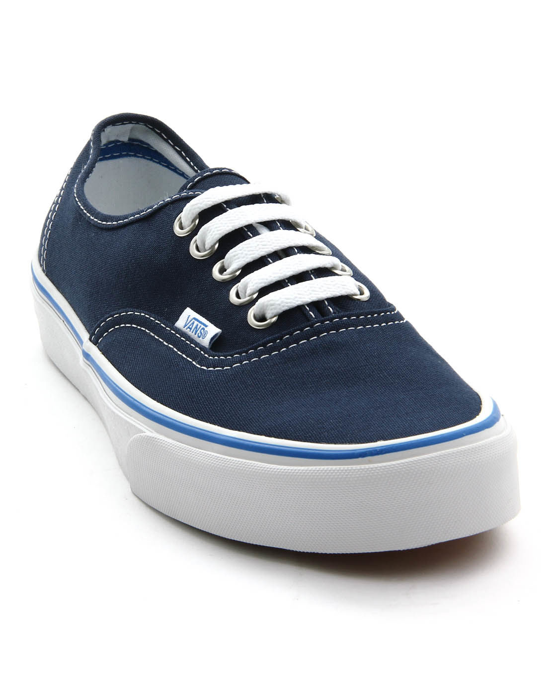 Vans U Authentic Navy Blue Sneakers in Blue for Men | Lyst