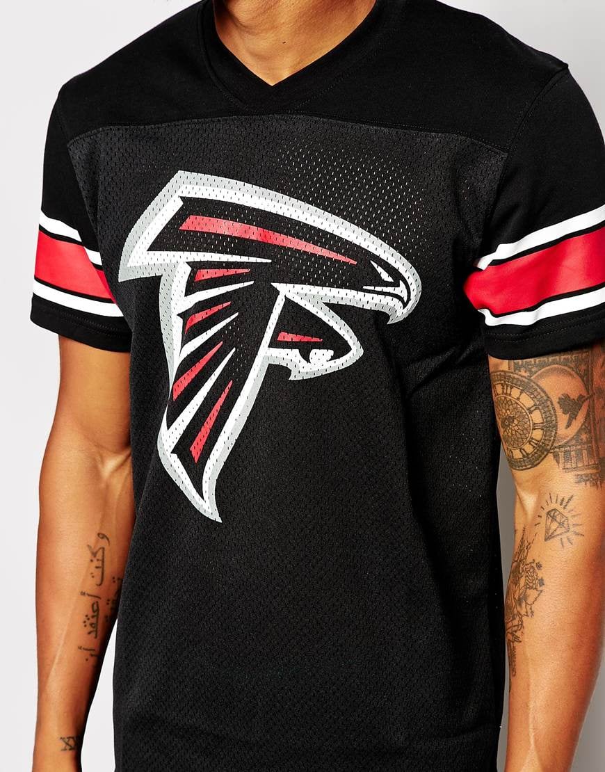 New era Nfl Atlanta Falcons Supporters Jersey in Black for Men | Lyst