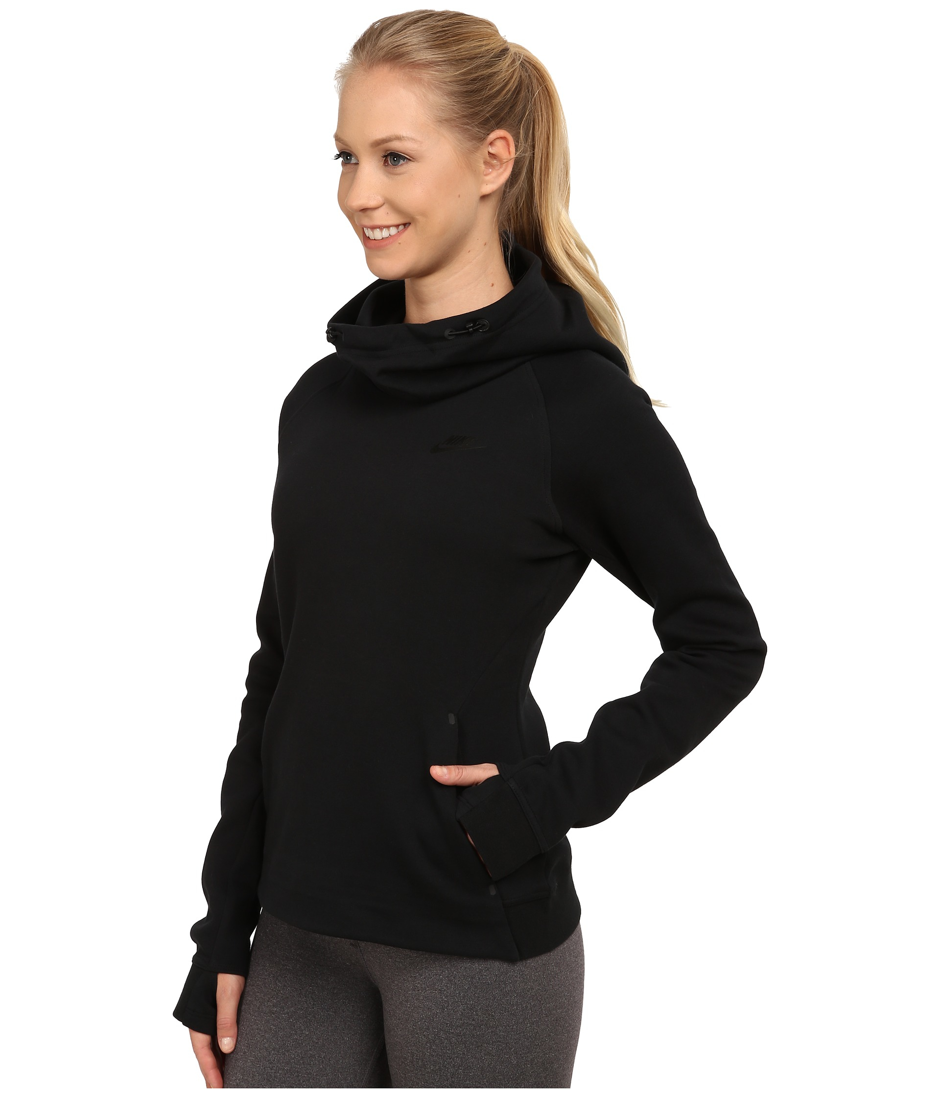 Lyst - Nike Tech Fleece Hoodie in Black
