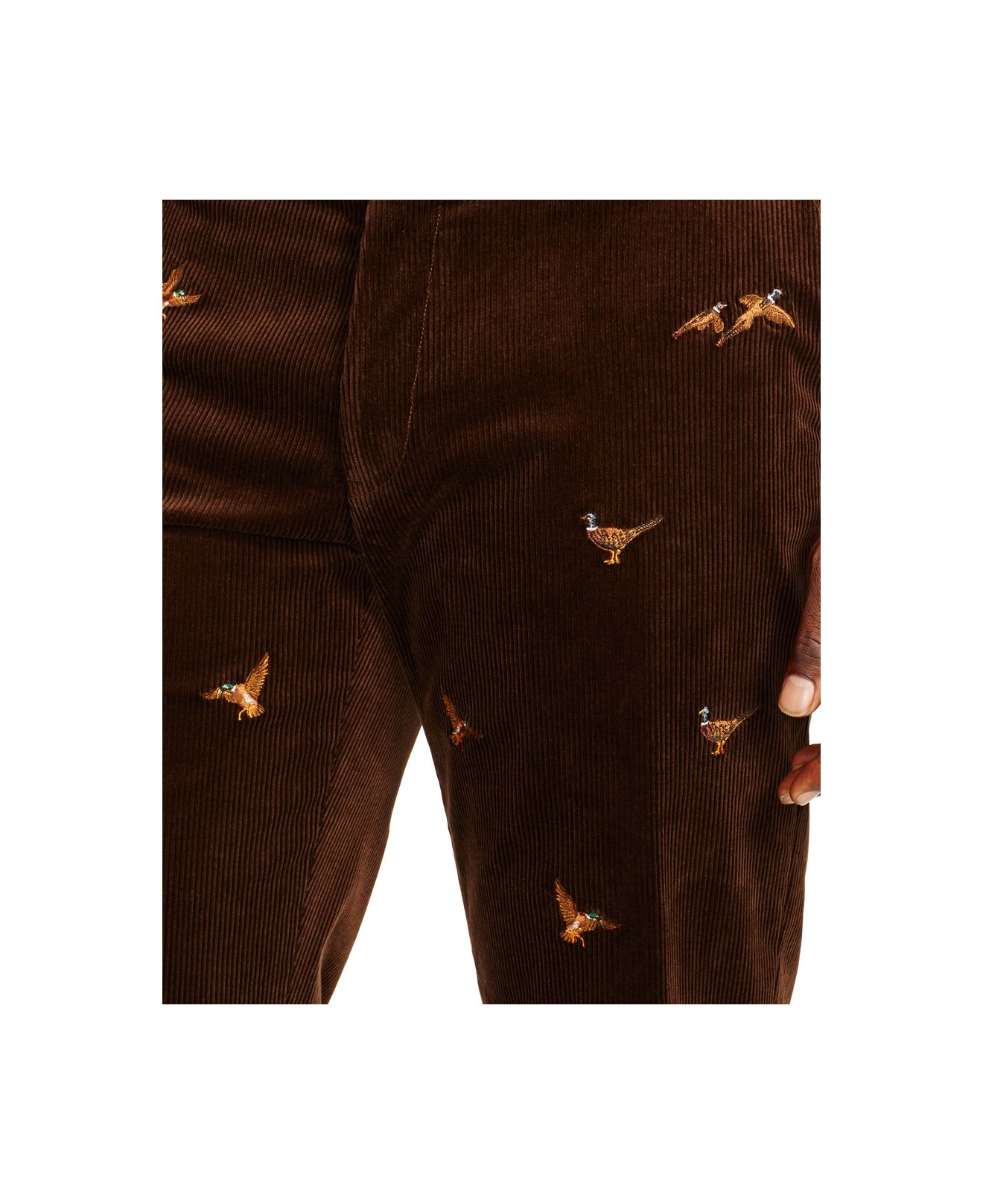 polo embroidered pants