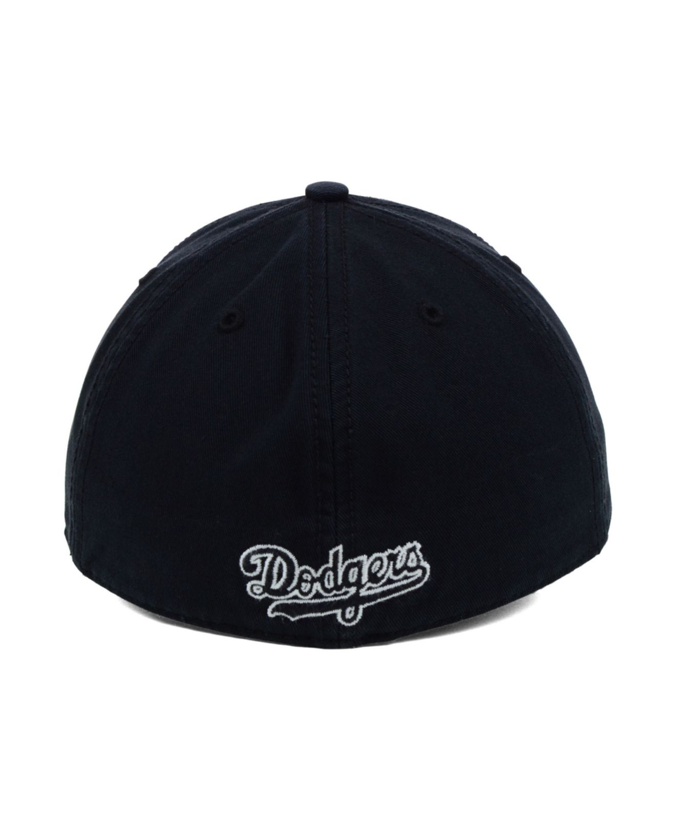 Lyst - 47 Brand Brooklyn Dodgers Black Out Franchise Cap in Black for Men