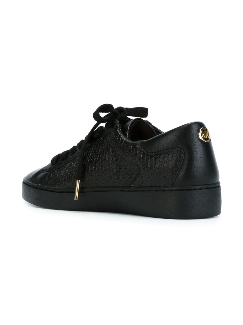 Michael Kors breck Sneakers In Black Lyst Michael Kors breck Sneakers In Black Lyst