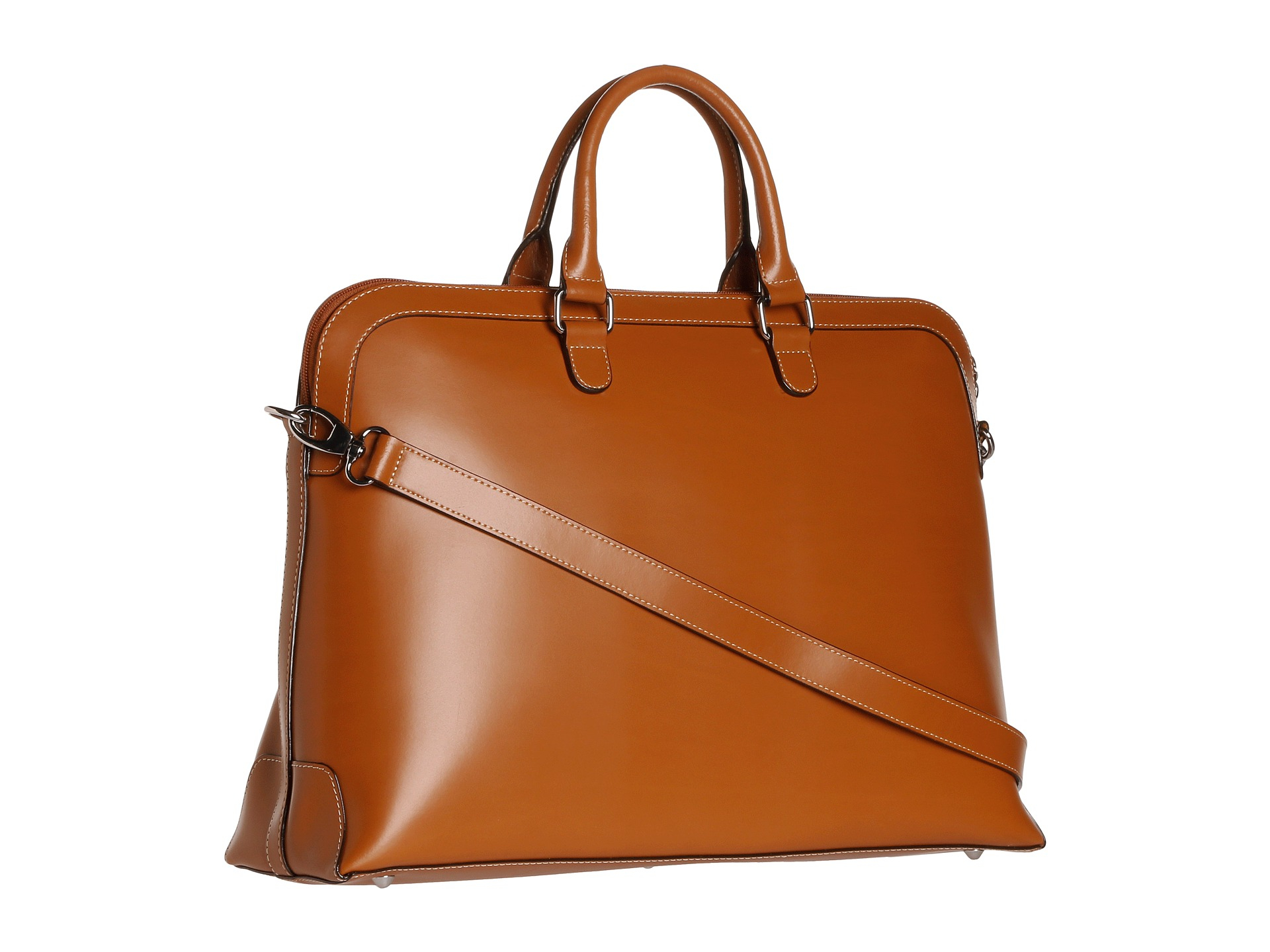 Lodis Audrey Brera Briefcase With Laptop Pocket in Brown (Toffee ...