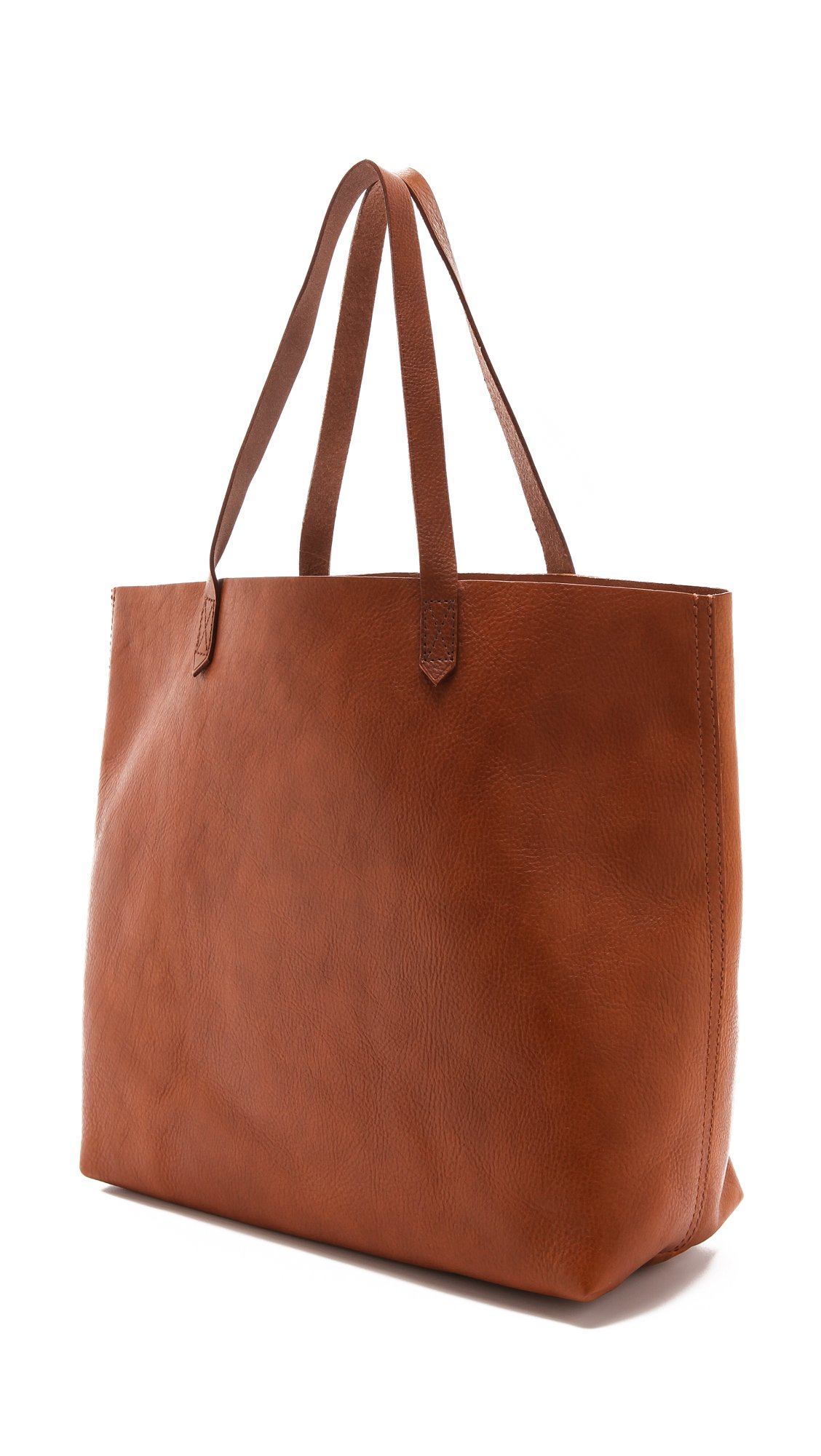 Madewell Transport Tote - English Saddle in Brown (English Saddle) | Lyst