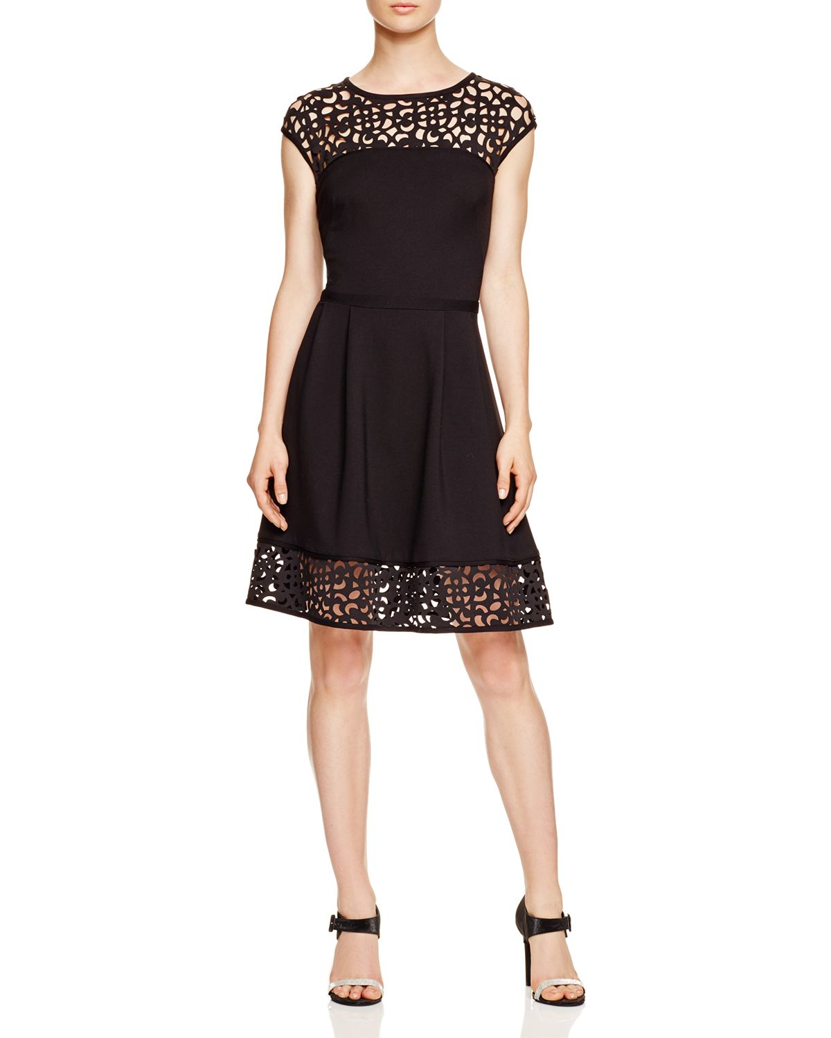 Lyst - Pink pony Lauren Fit And Flare Dress - Bloomingdale&#39;s Exclusive in Black