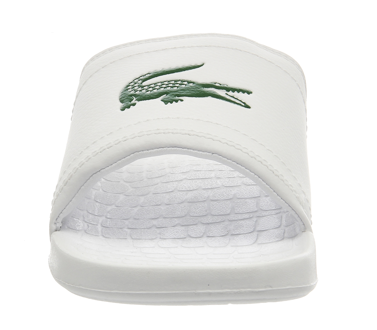Lacoste fraisier croc hotsell sliders in black
