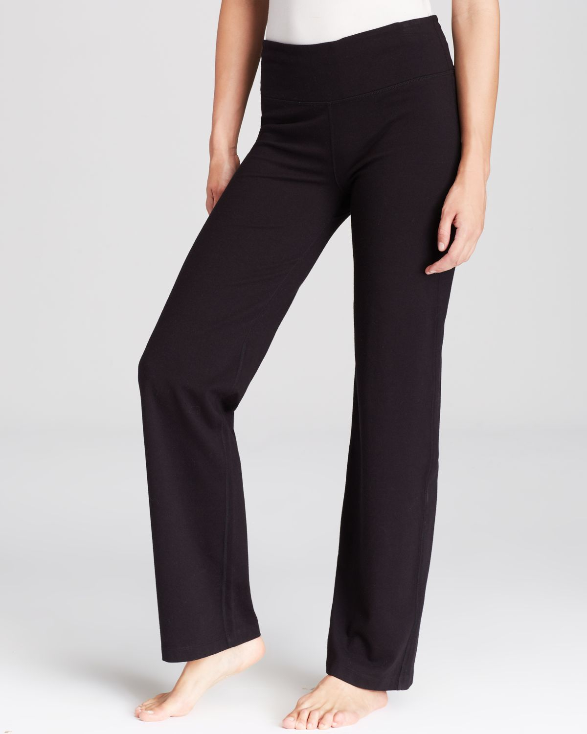 Lyst - Two By Vince Camuto Wide Leg Yoga Pants in Black