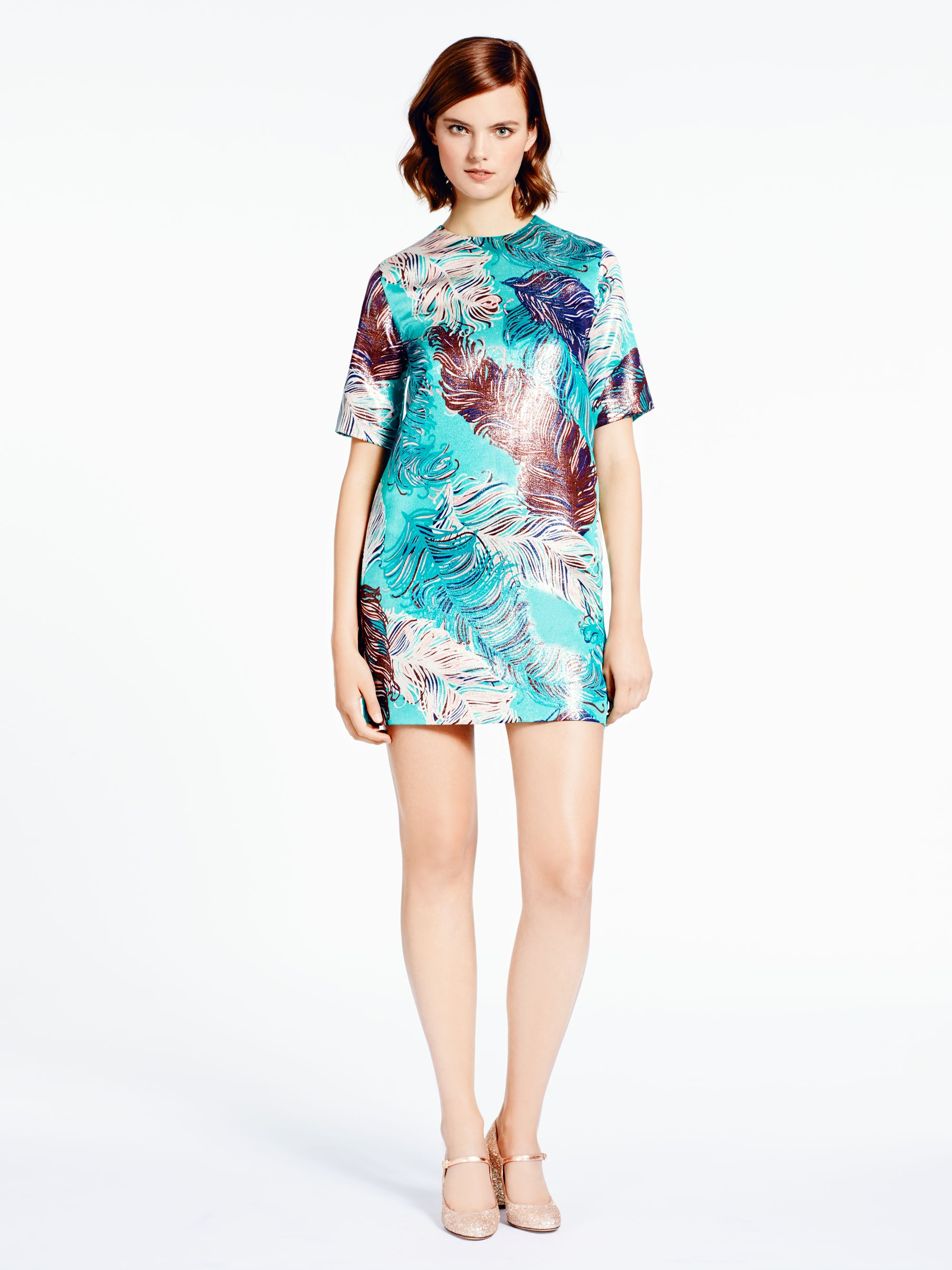 kate spade daisy jacquard sheath dress