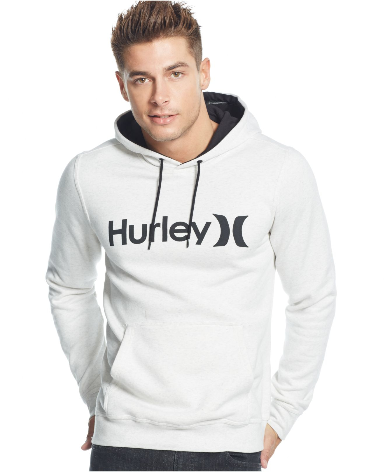 Hurley Surf Club One And Only Dri-fit Hoodie in Gray for Men (Birch ...