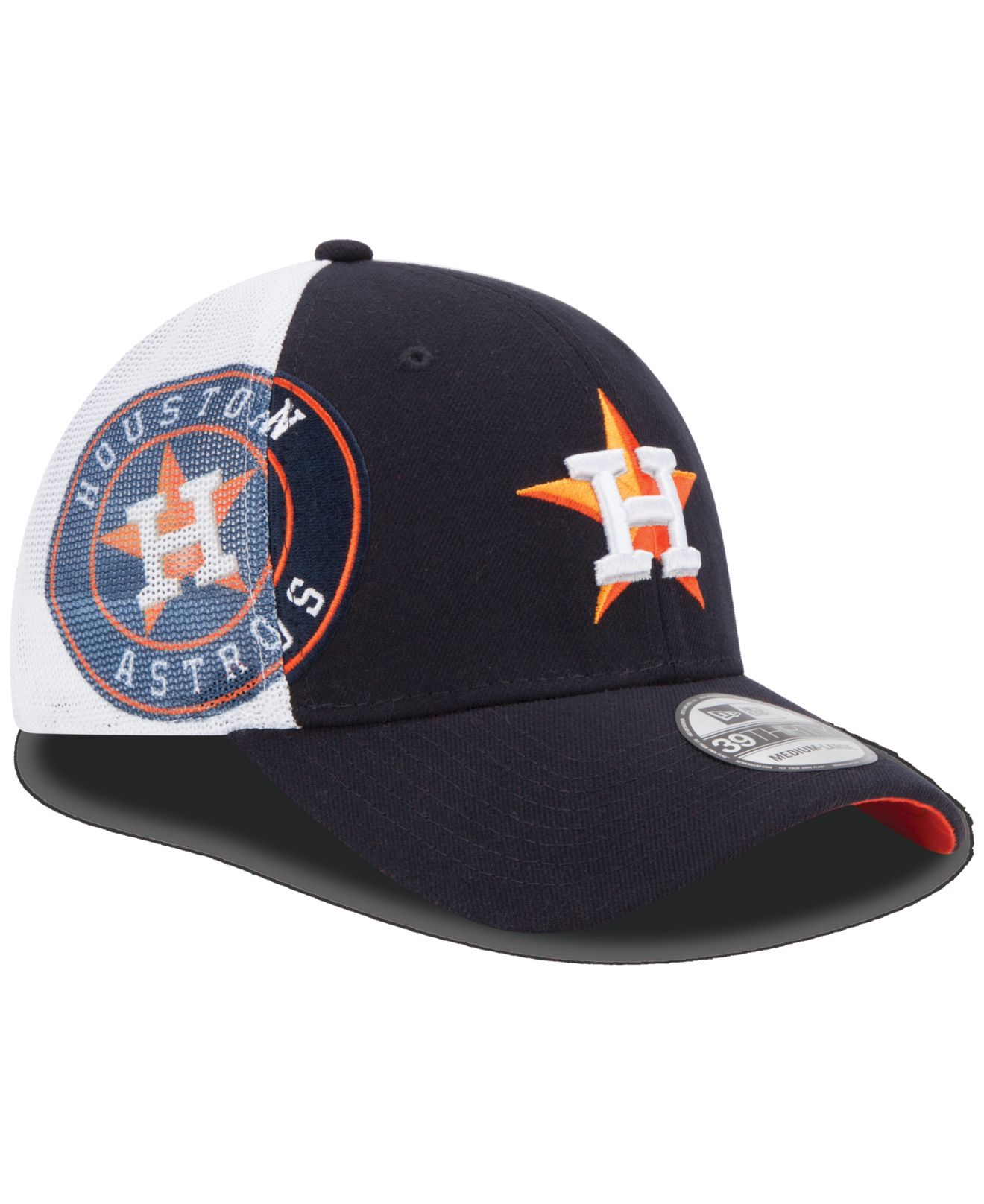 astros mesh fitted hat