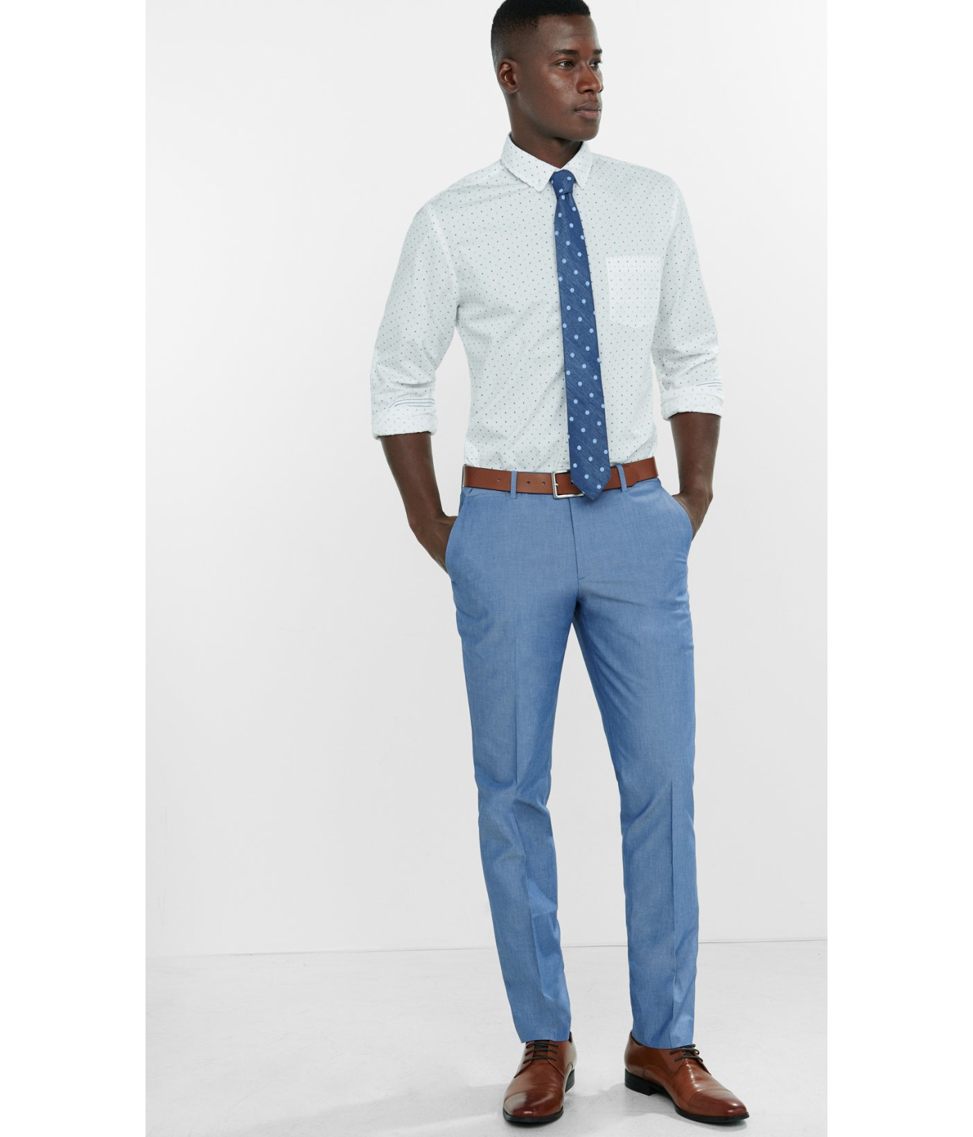 light blue dress pants men Pi Pants