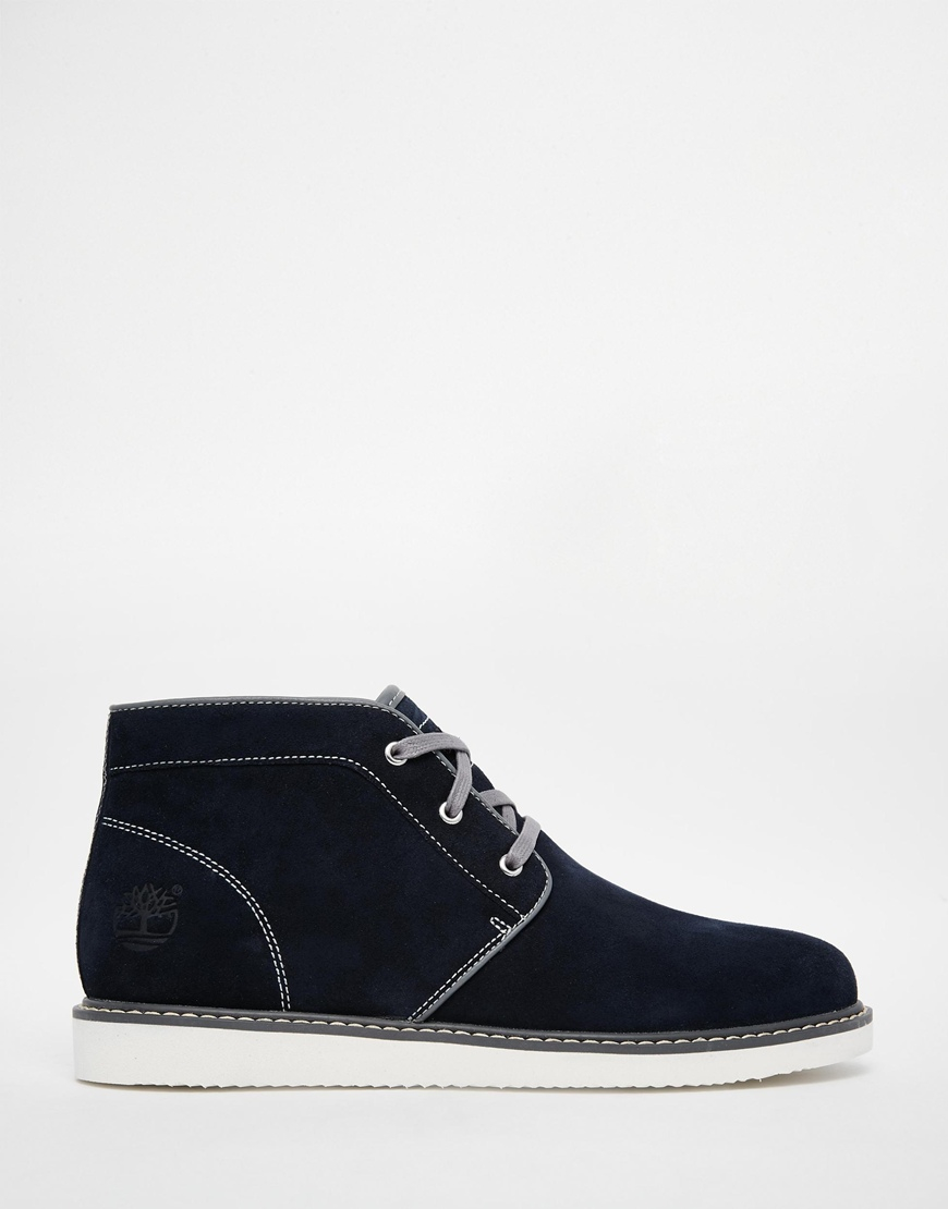 timberland blue chukka