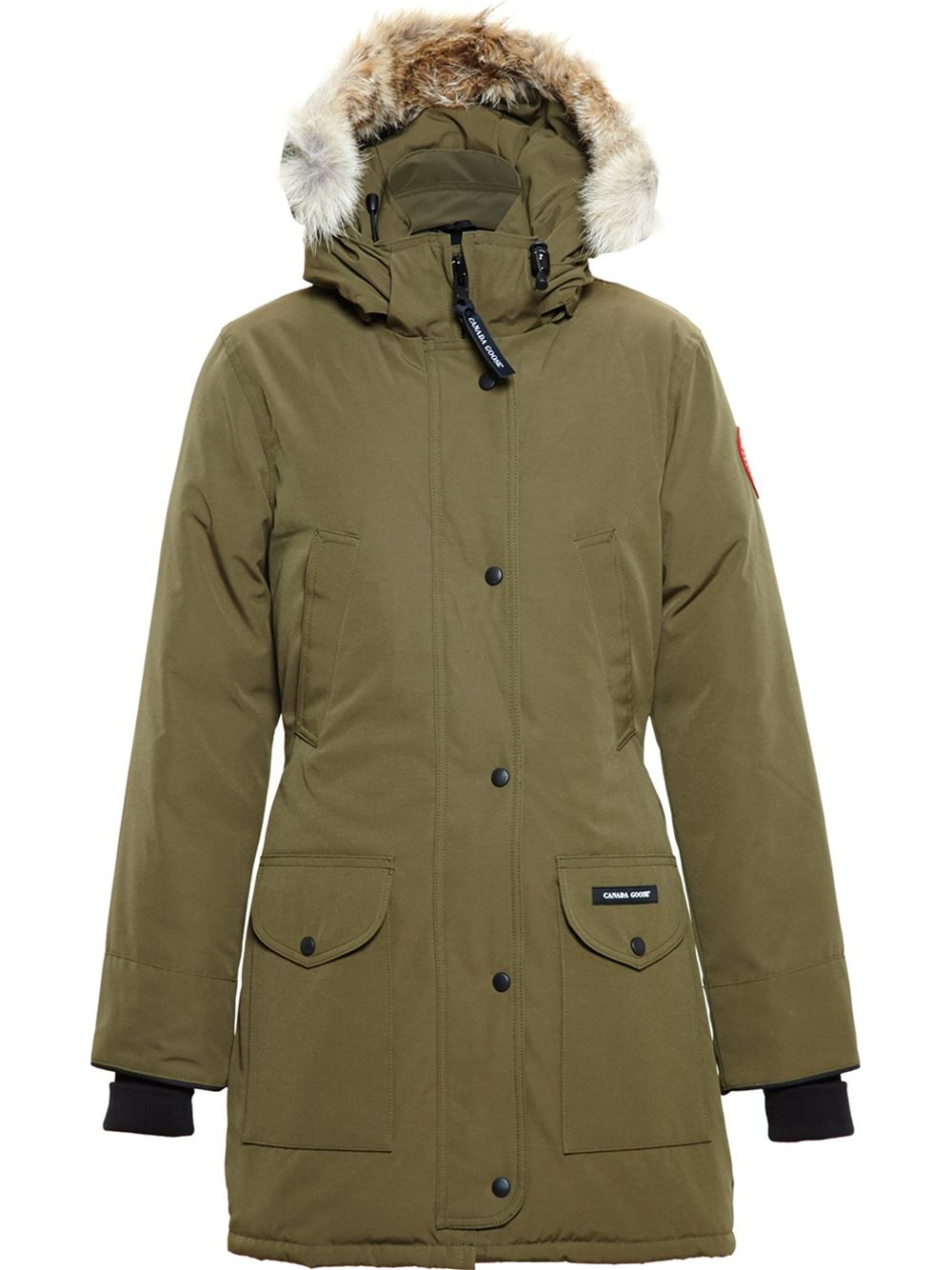 Canada Goose hats outlet discounts - Canada goose 'trillium' Parka in Green | Lyst