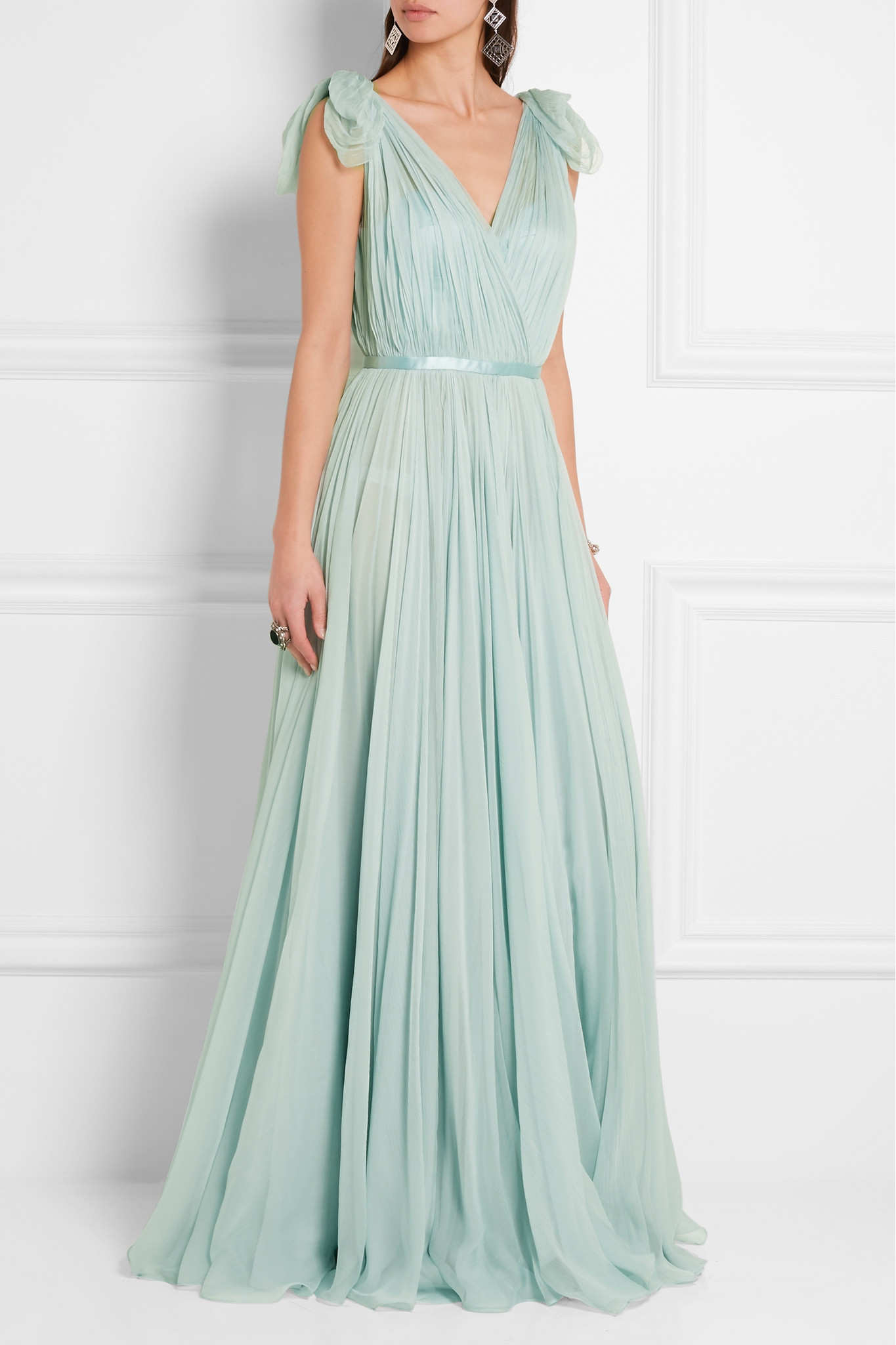 Silk Chiffon Dress