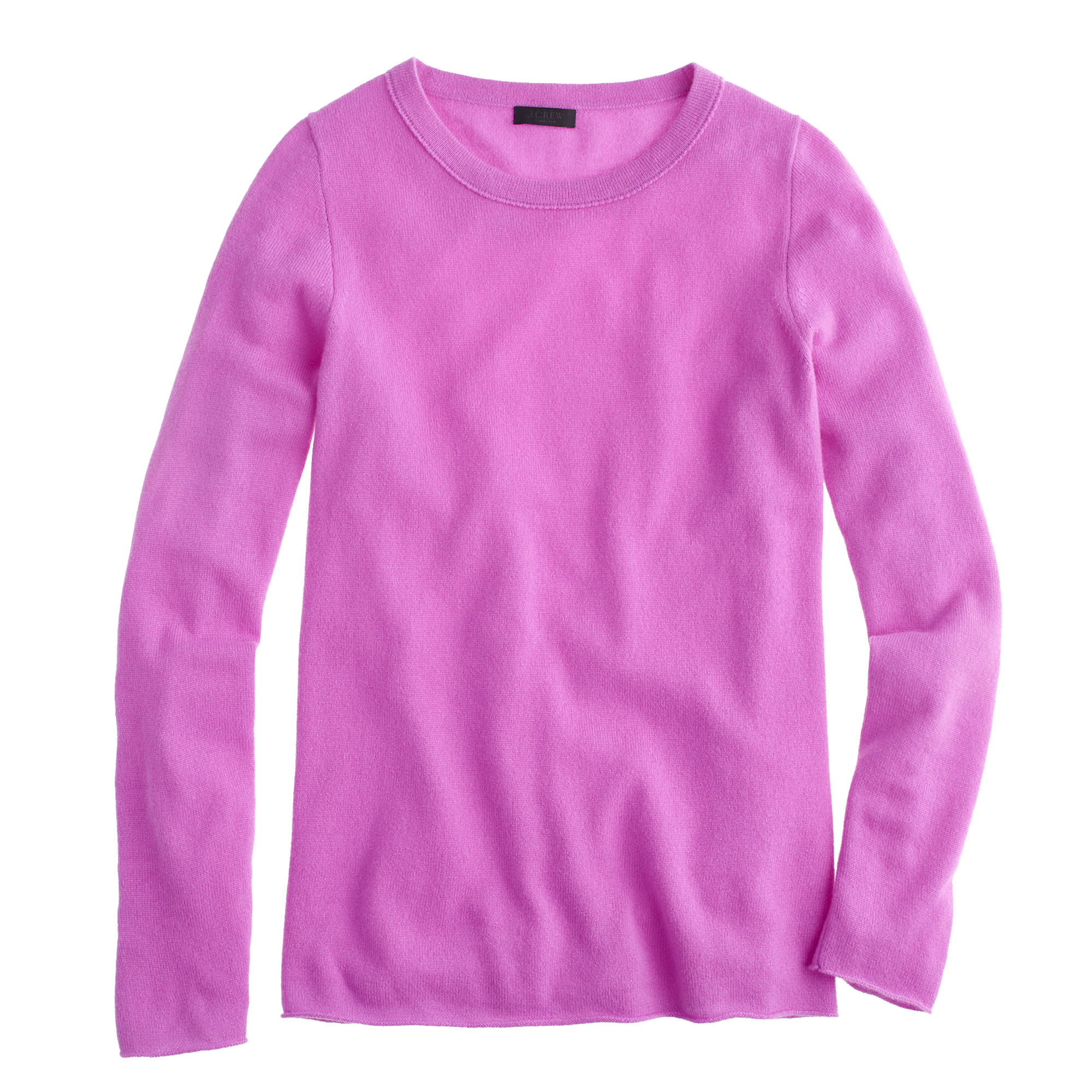 long sleeve cashmere tee