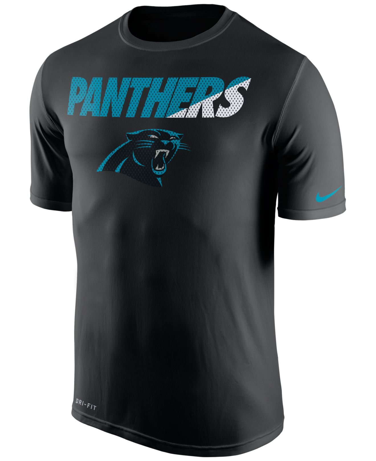 Nike Men's Carolina Panthers Legend Staff Practice T-shirt in Black for ...