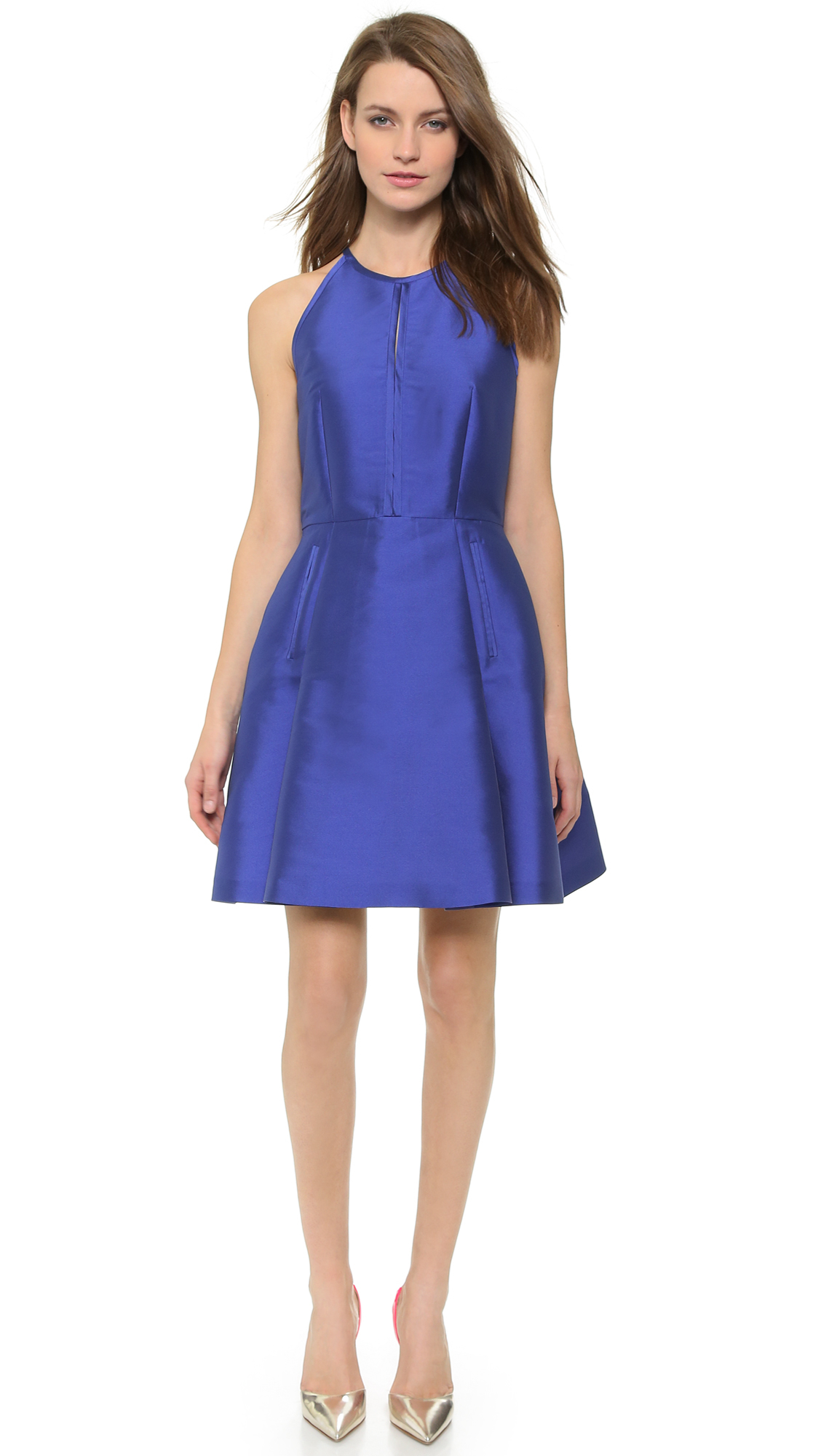 Lyst - Philosophy Di Lorenzo Serafini Sleeveless Dress - Blue in Blue