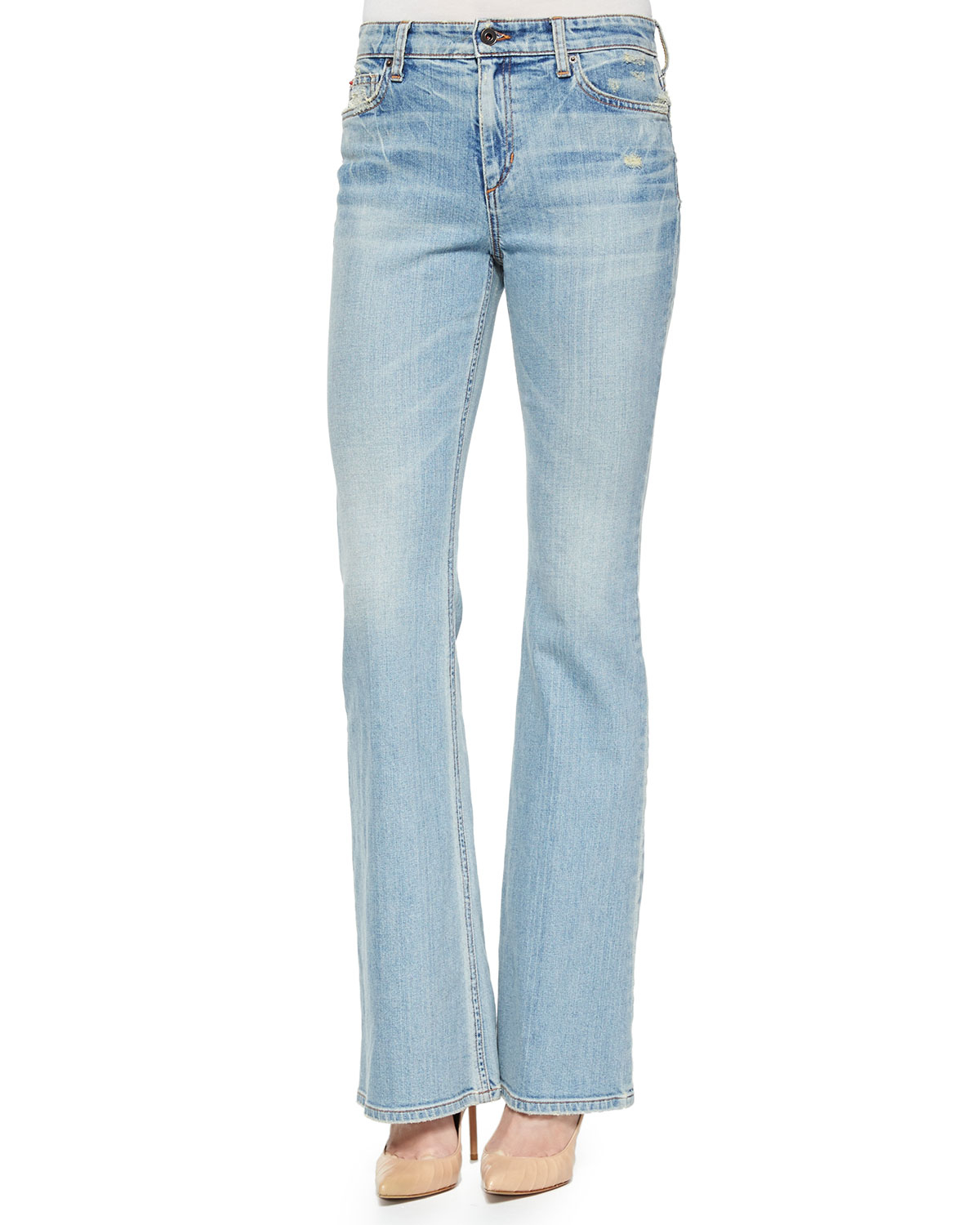 726 high rise flare women's jeans