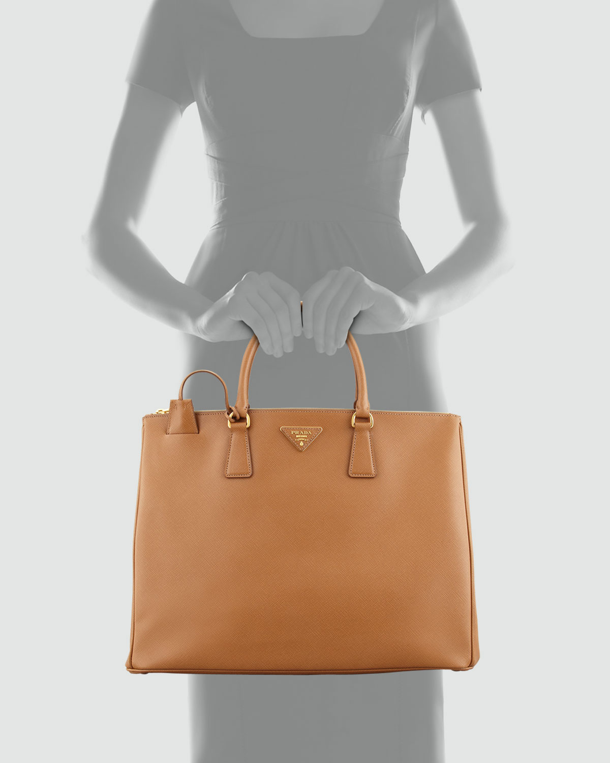 prada backpack sale - Prada Saffiano Large Executive Tote Bag in Gray (MARMO (GRAY)) | Lyst