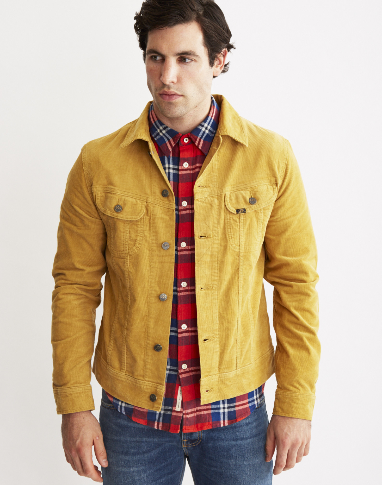 Lyst - Lee Jeans Rider Jacket Honey in Yellow for Men