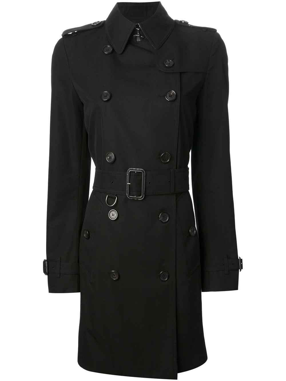 Lyst - Burberry 'Balmoral' Trench Coat in Black