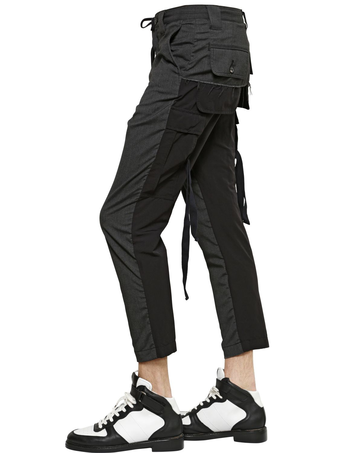 men's lightweight nylon cargo pants