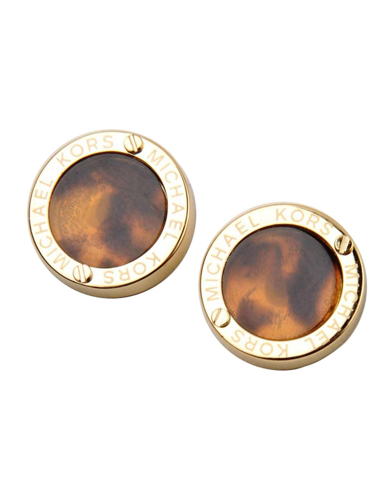 Lyst Michael Kors Earrings In Metallic Gallery