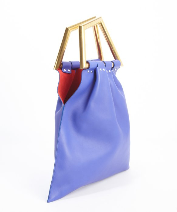 celine tie bag indigo deep blue  