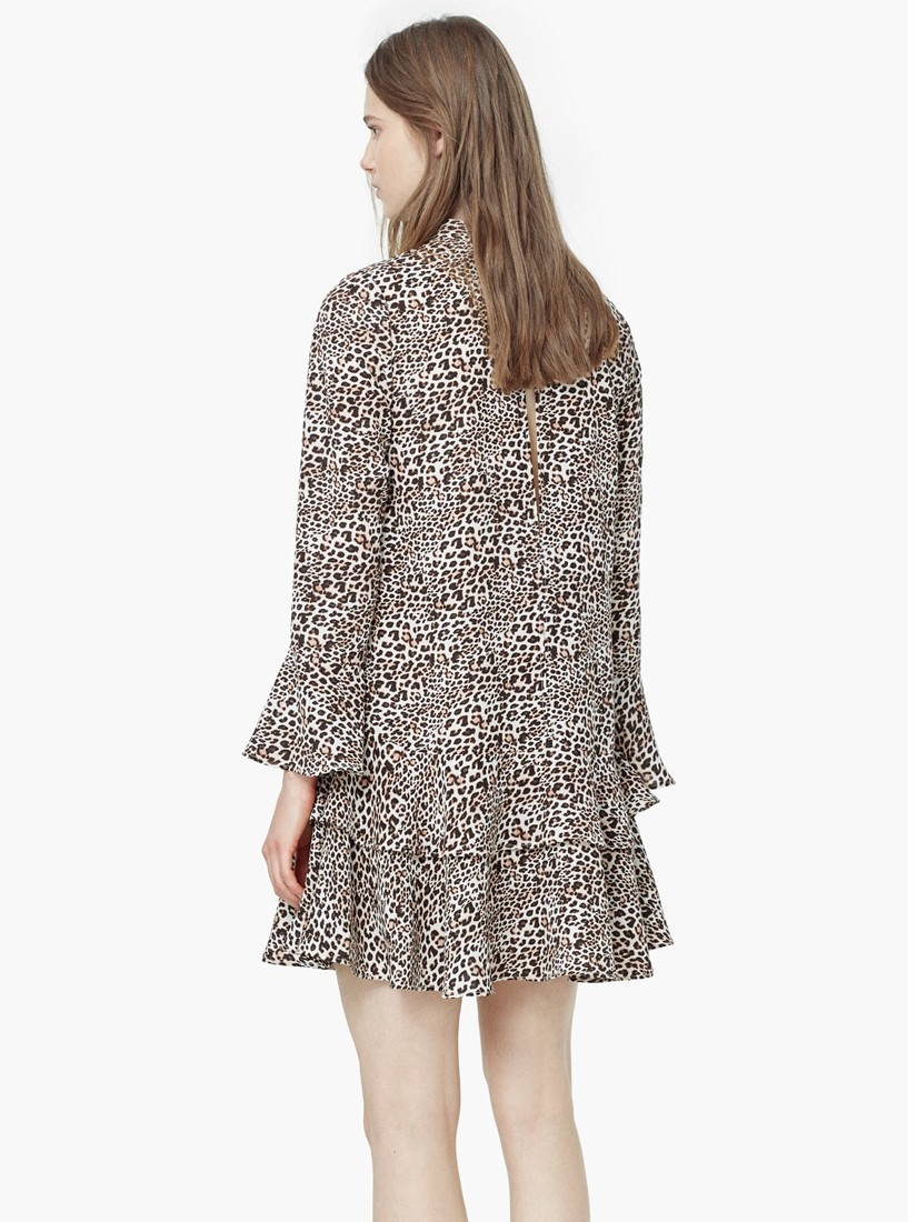 Animal print dress - Woman | MANGO United Kingdom