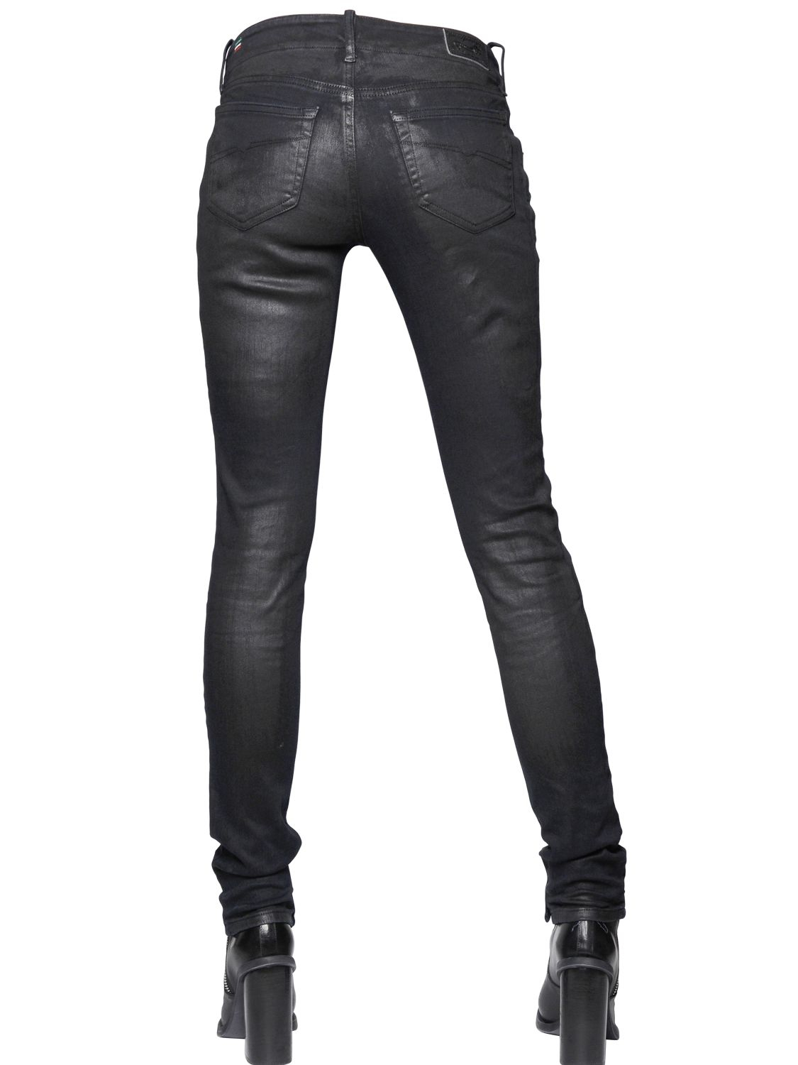 diesel super slim skinny high waist