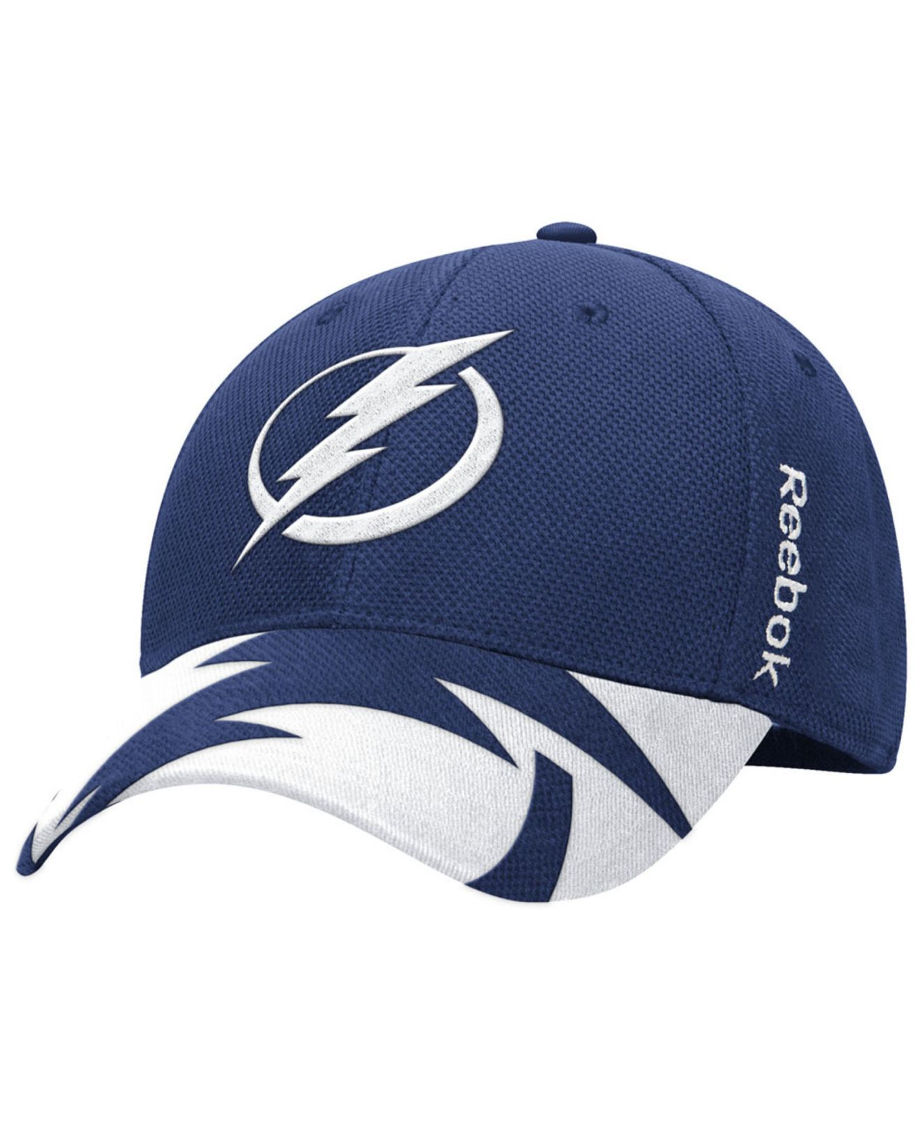 Lyst - Reebok Tampa Bay Lightning Nhl 2015 Draft Flex Cap in White for Men